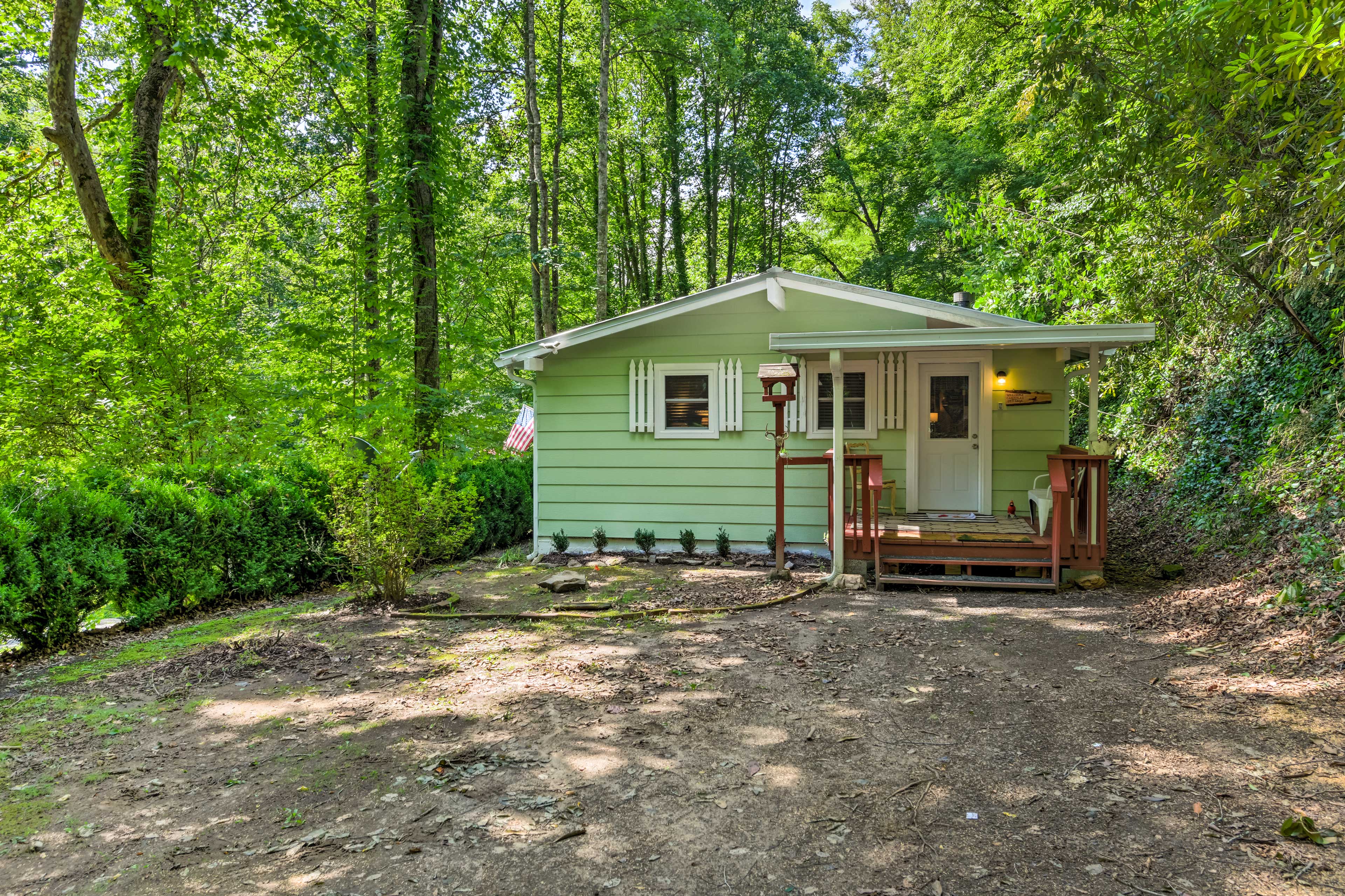 Cottage Exterior | Driveway Parking (2 Vehicles)