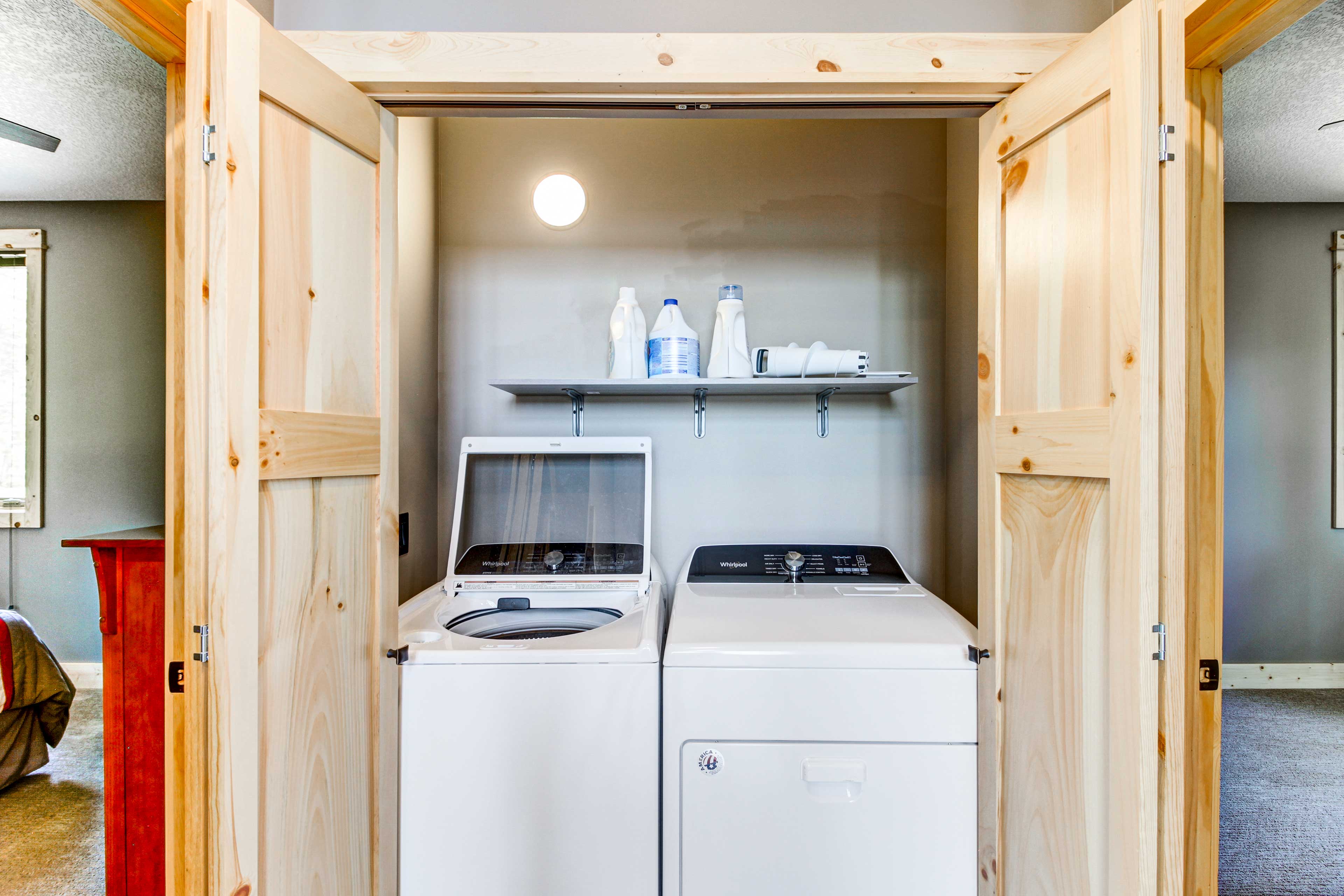 Laundry Area | Washer/Dryer | Laundry Detergent | Iron/Board