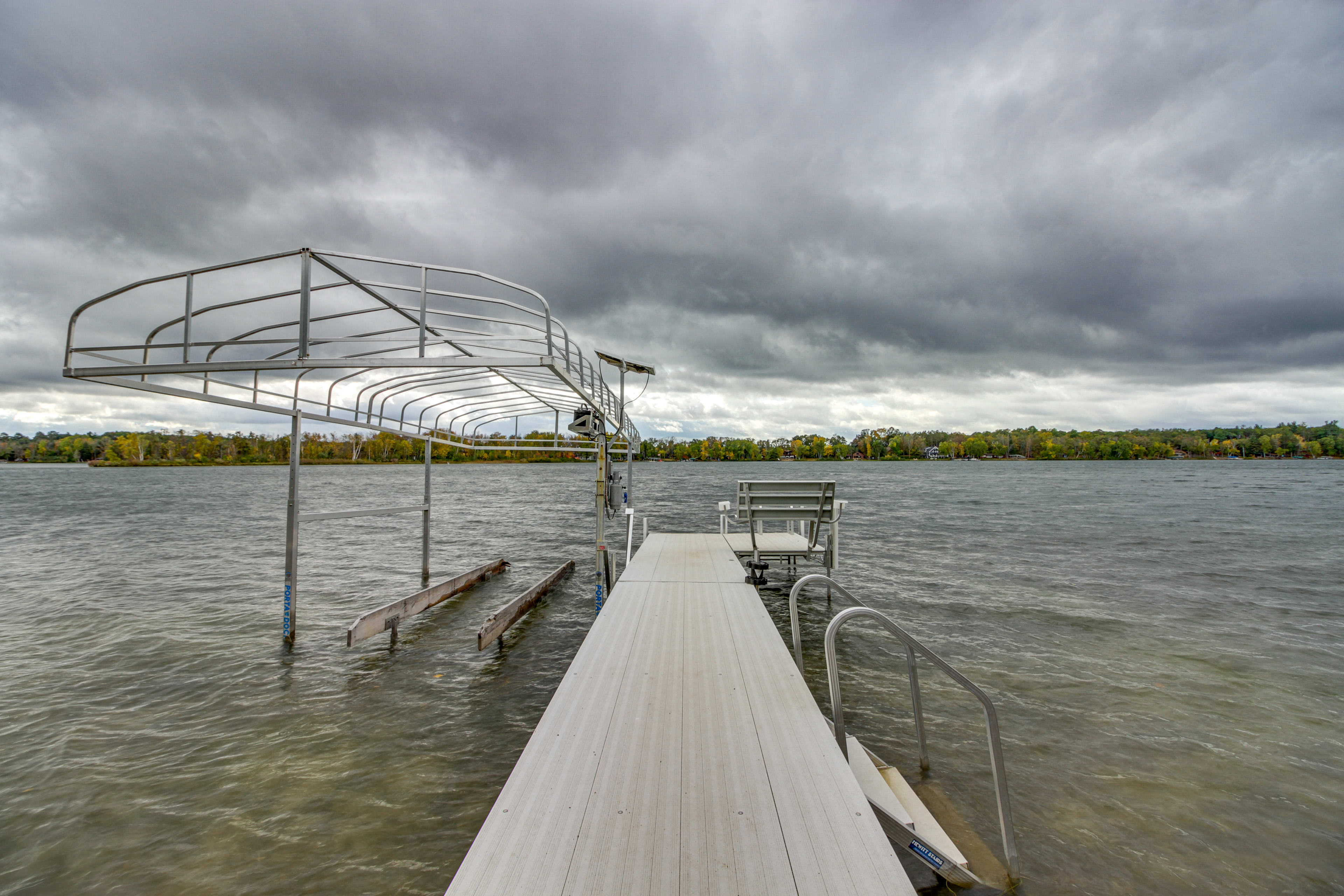 Boat Dock | Central Heating & AC | Bedroom/Full Bathroom on 1st Floor