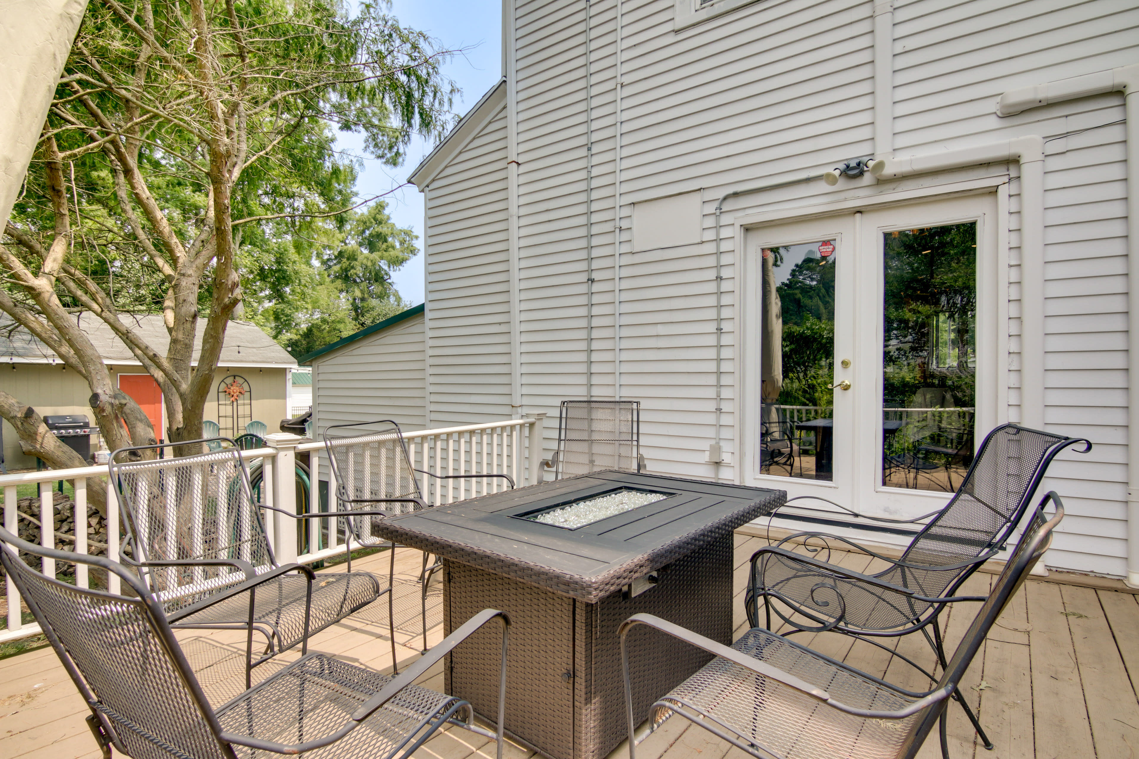 Private Deck w/ Fire Pit