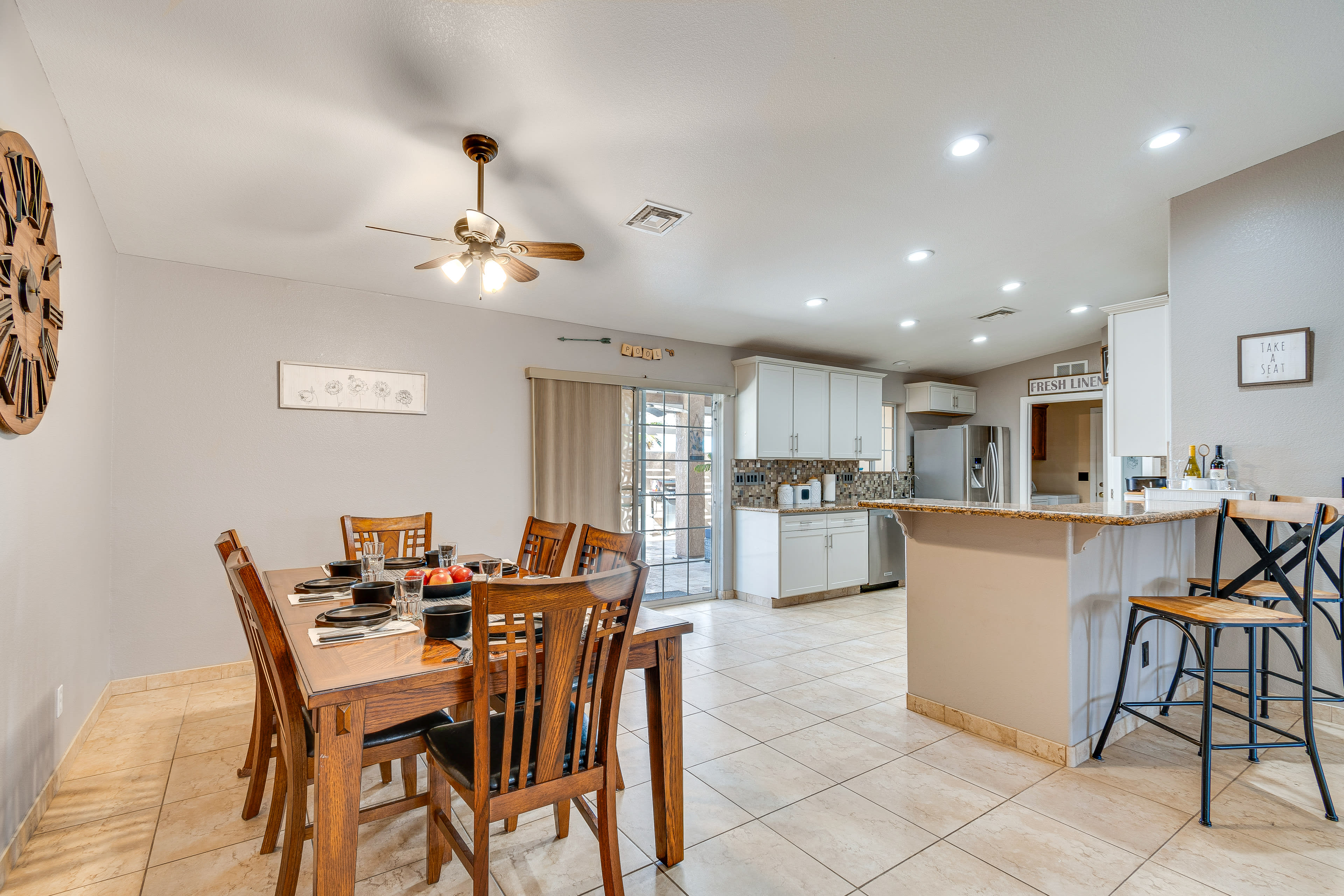 Dining Area & Kitchen | Pots & Pans | Cooking Utensils | Toaster | Spices