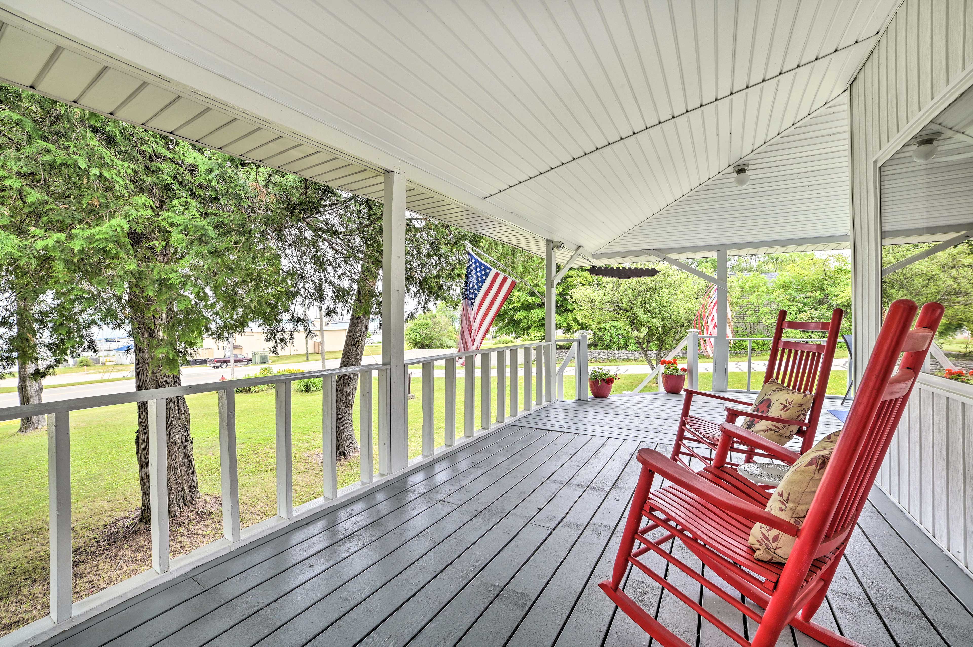 Wraparound Deck | Lake Views | Walkable Location