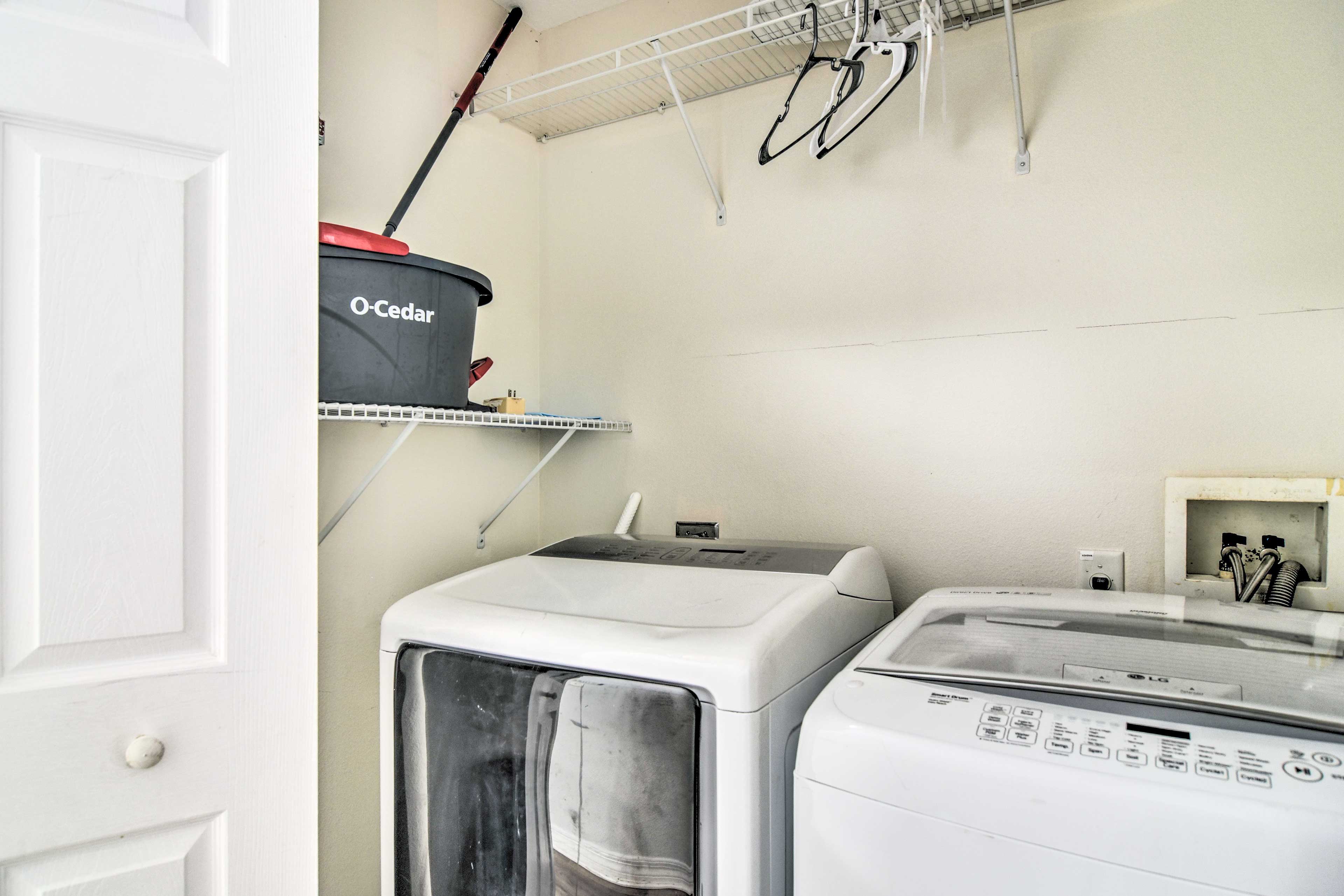 Laundry Area | Washer/Dryer | Laundry Detergent | Iron/Board