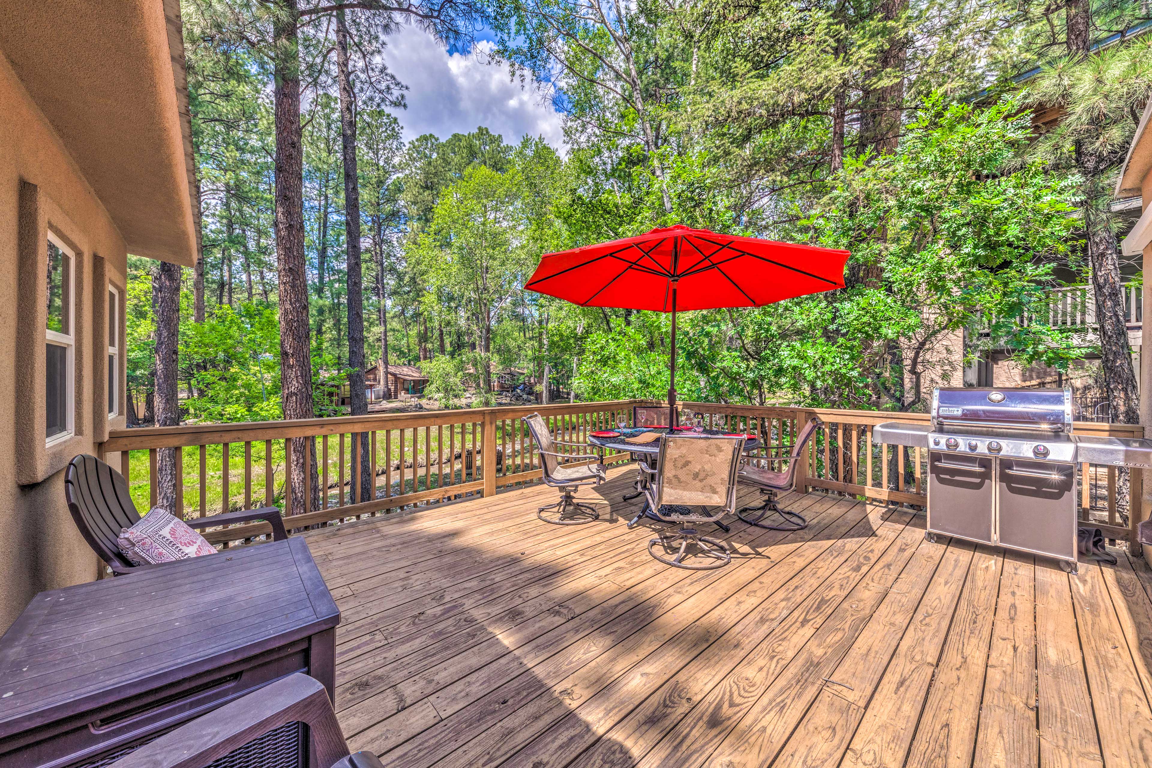 Ruidoso Vacation Rental | 2BR | 2BA | 1,400 Sq Ft | Stairs Required