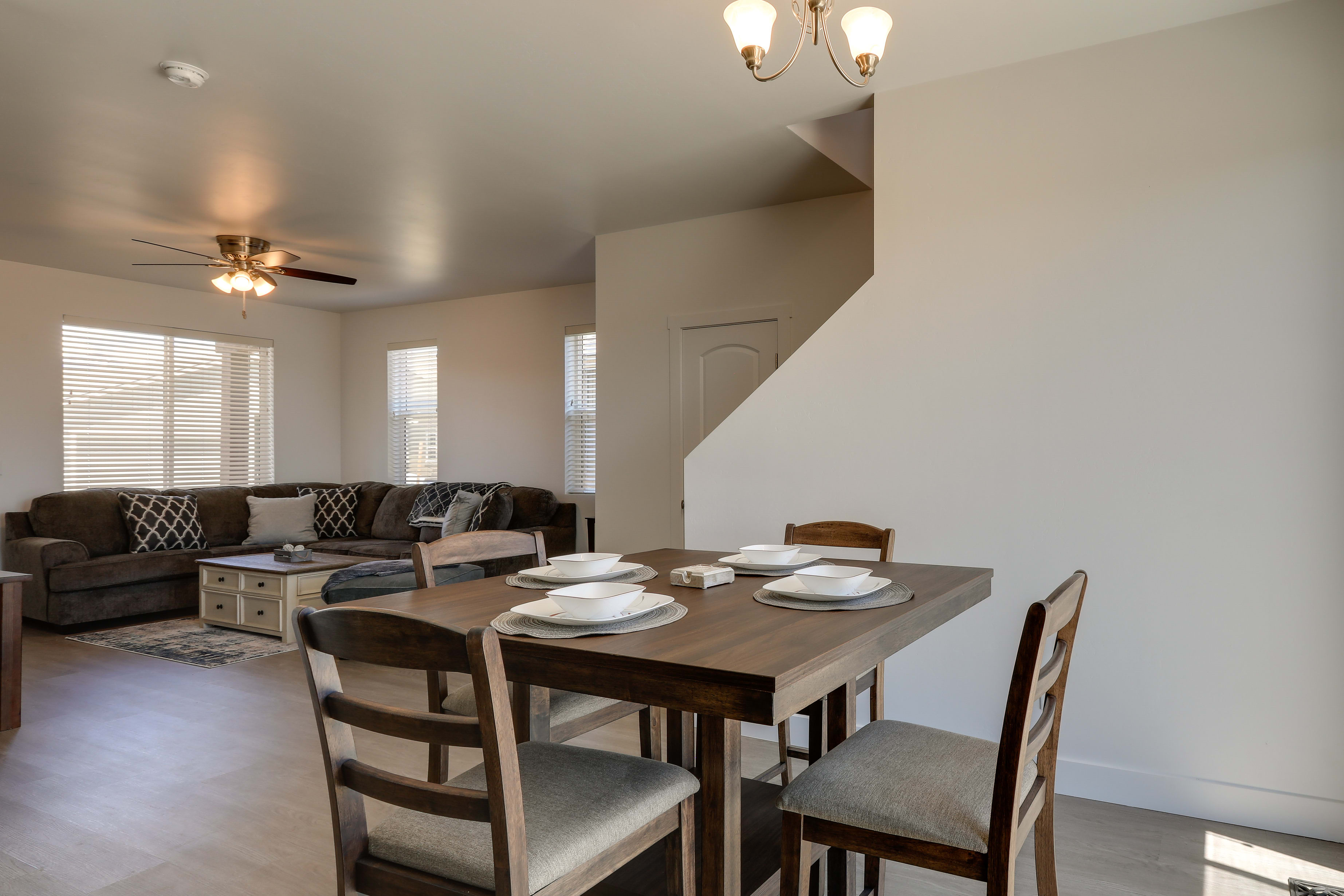 Dining Area | Dishware Provided