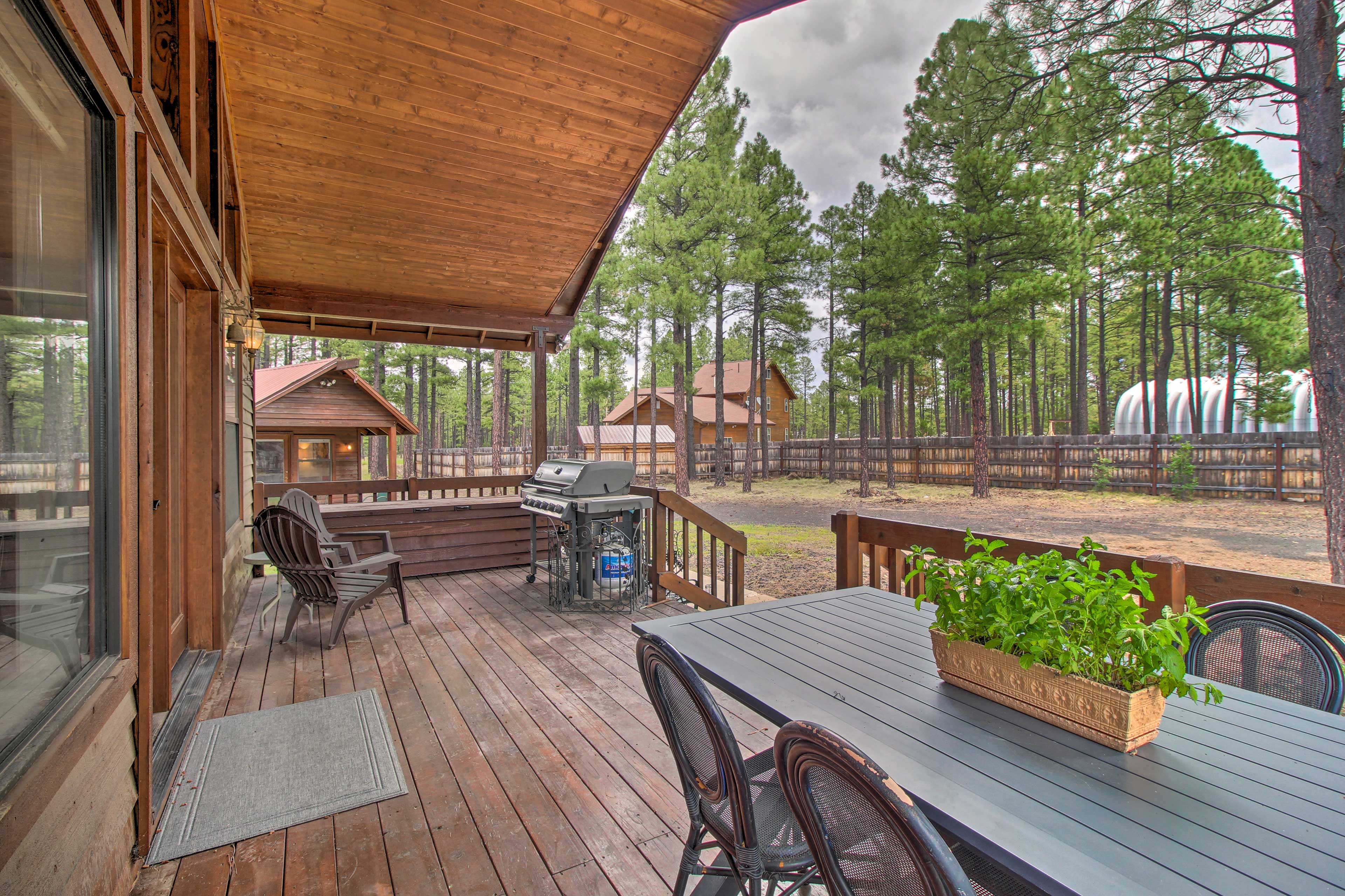 Back Deck | Yard | Gas Grill | Outdoor Dining Area