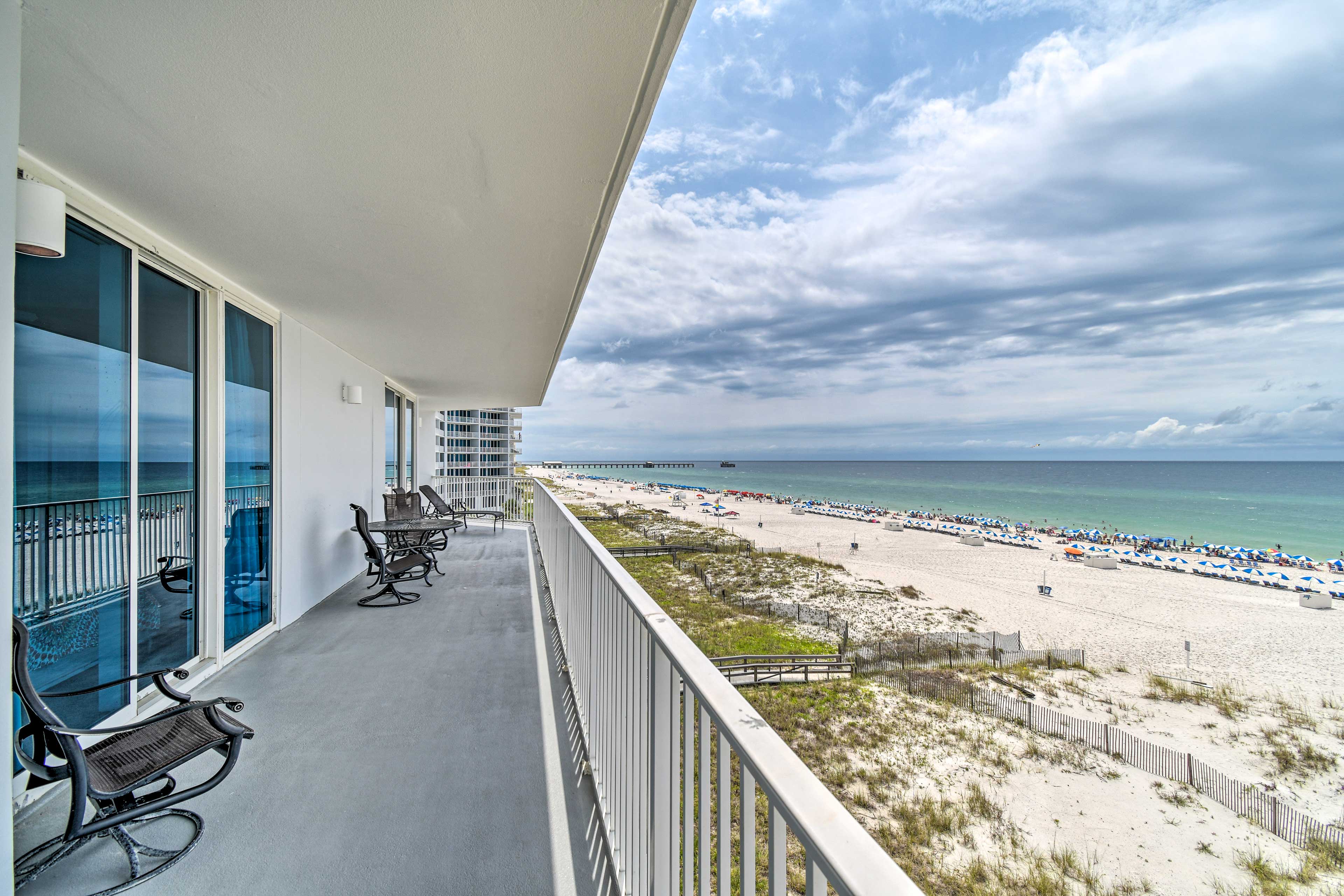 Wraparound Balcony | Gulf View