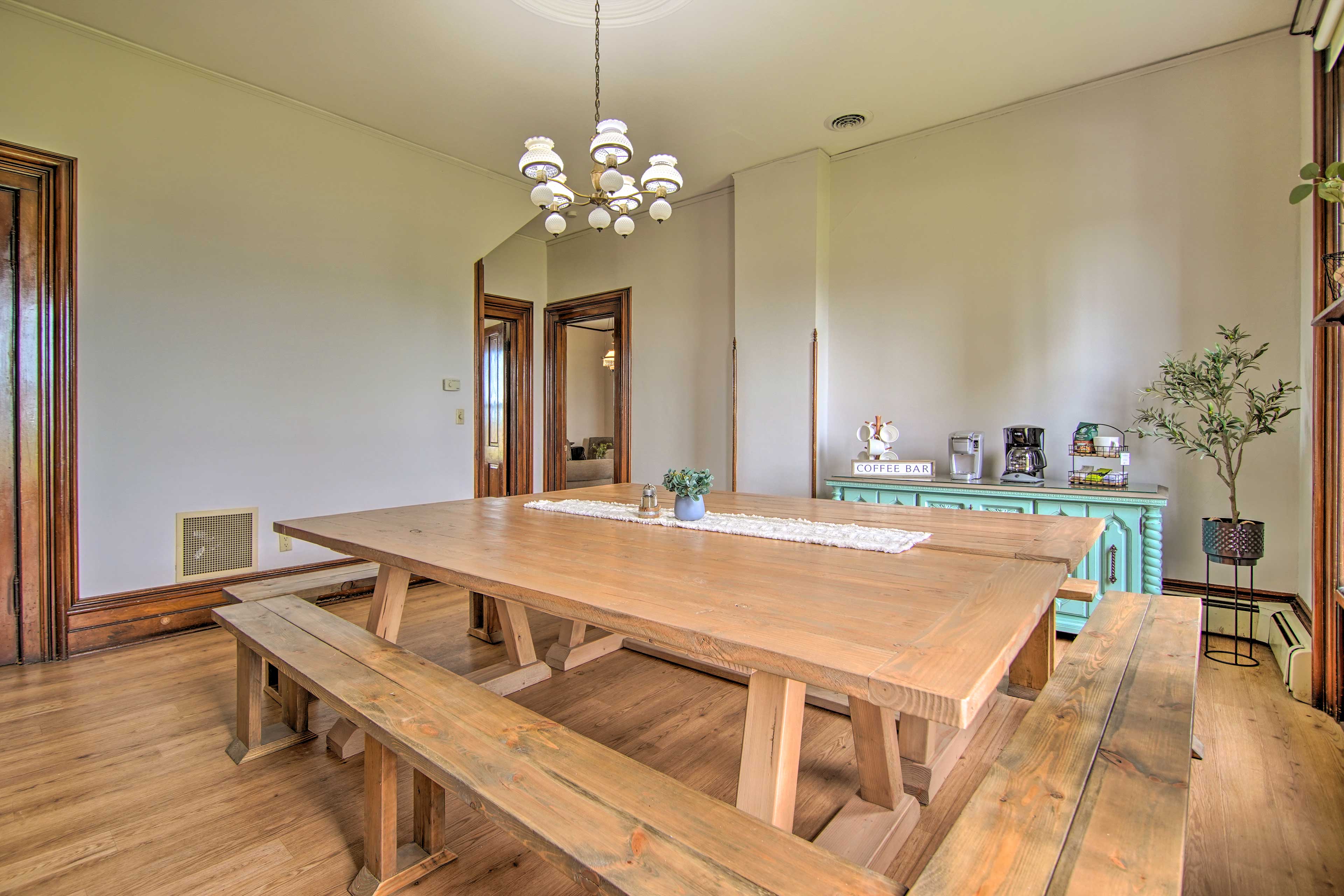 Dining Room | Coffee Bar w/ Grinder & Coffee Maker