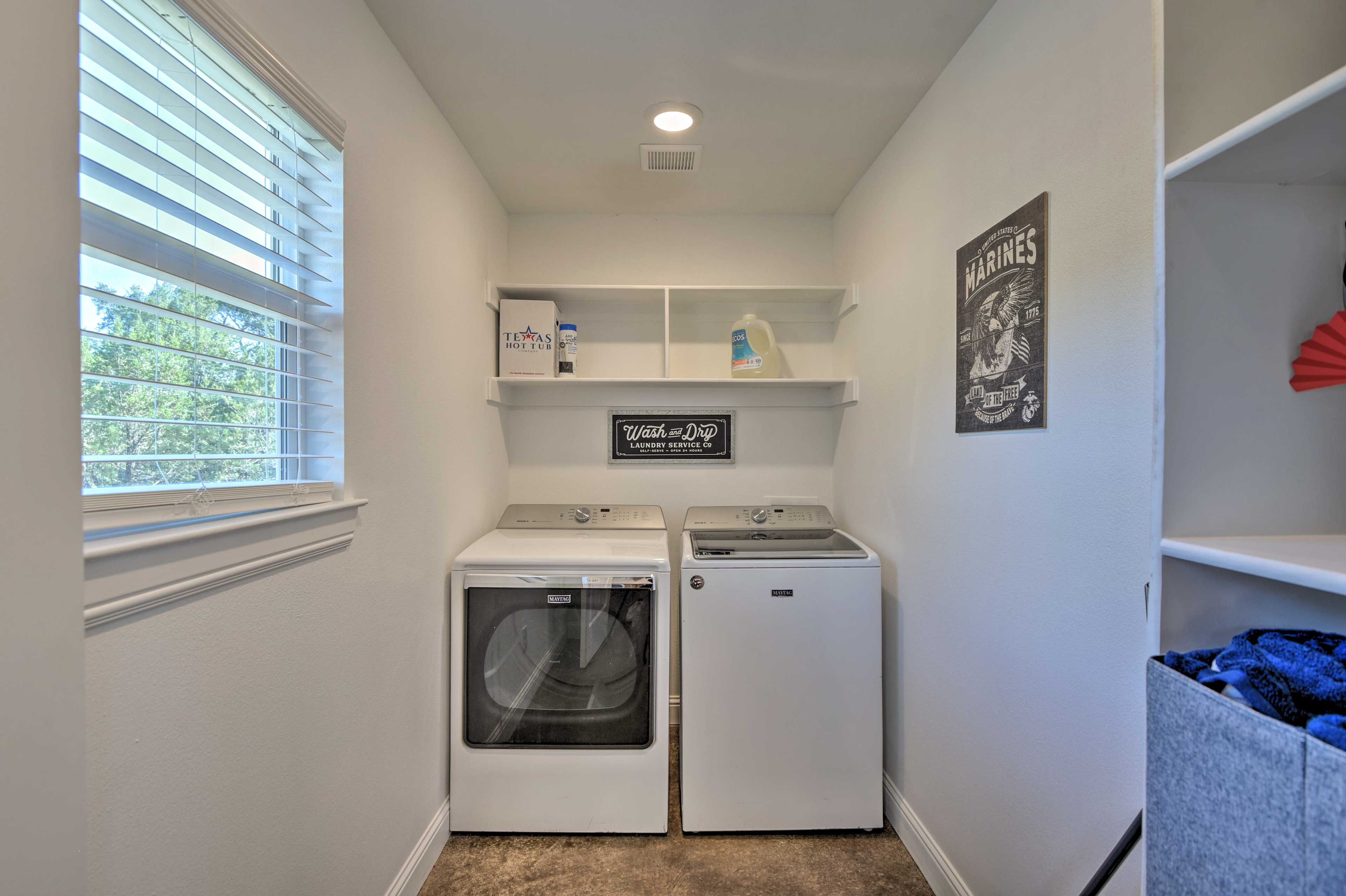 Laundry Room | Laundry Detergent Provided
