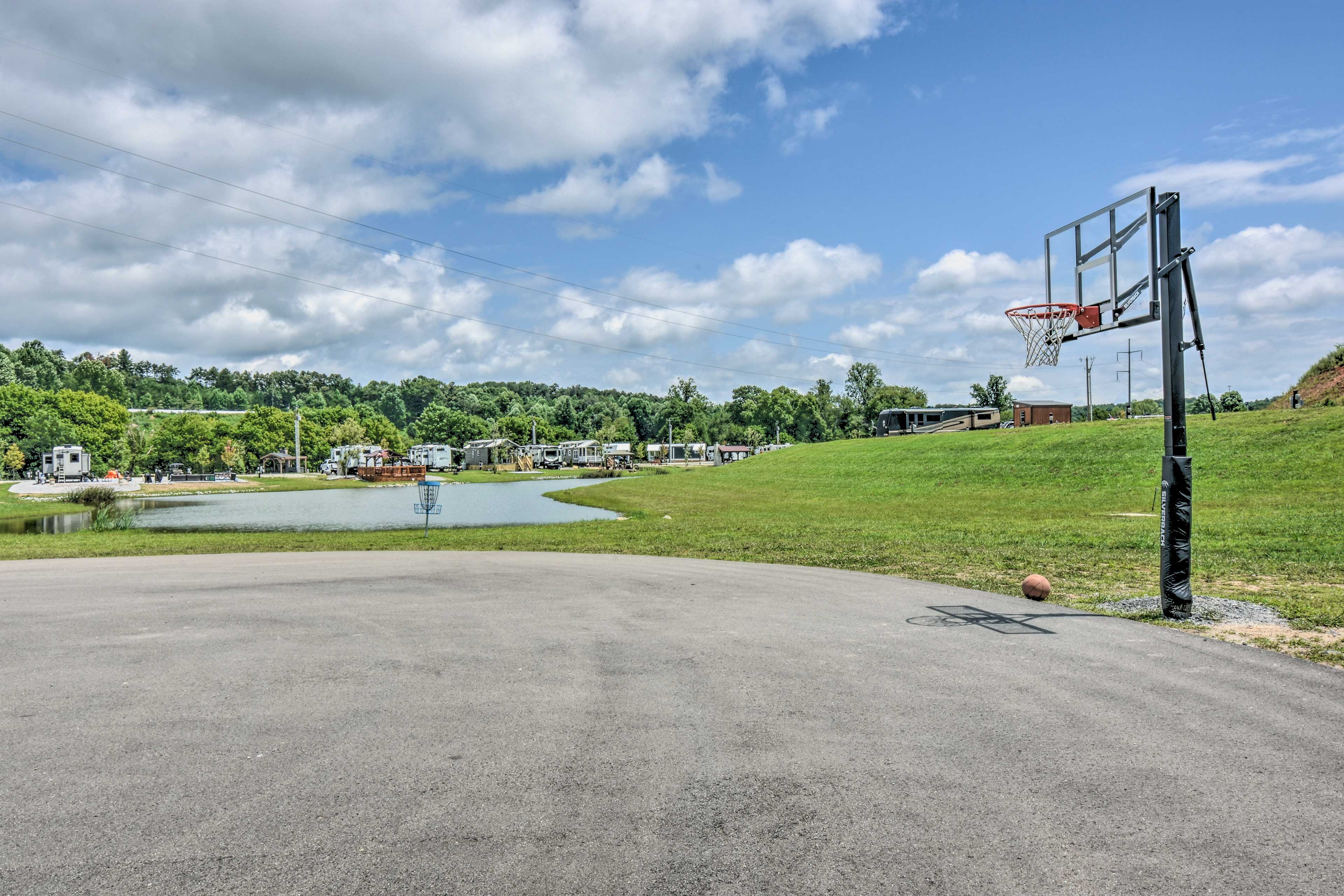 Basketball Court | Basketball Provided