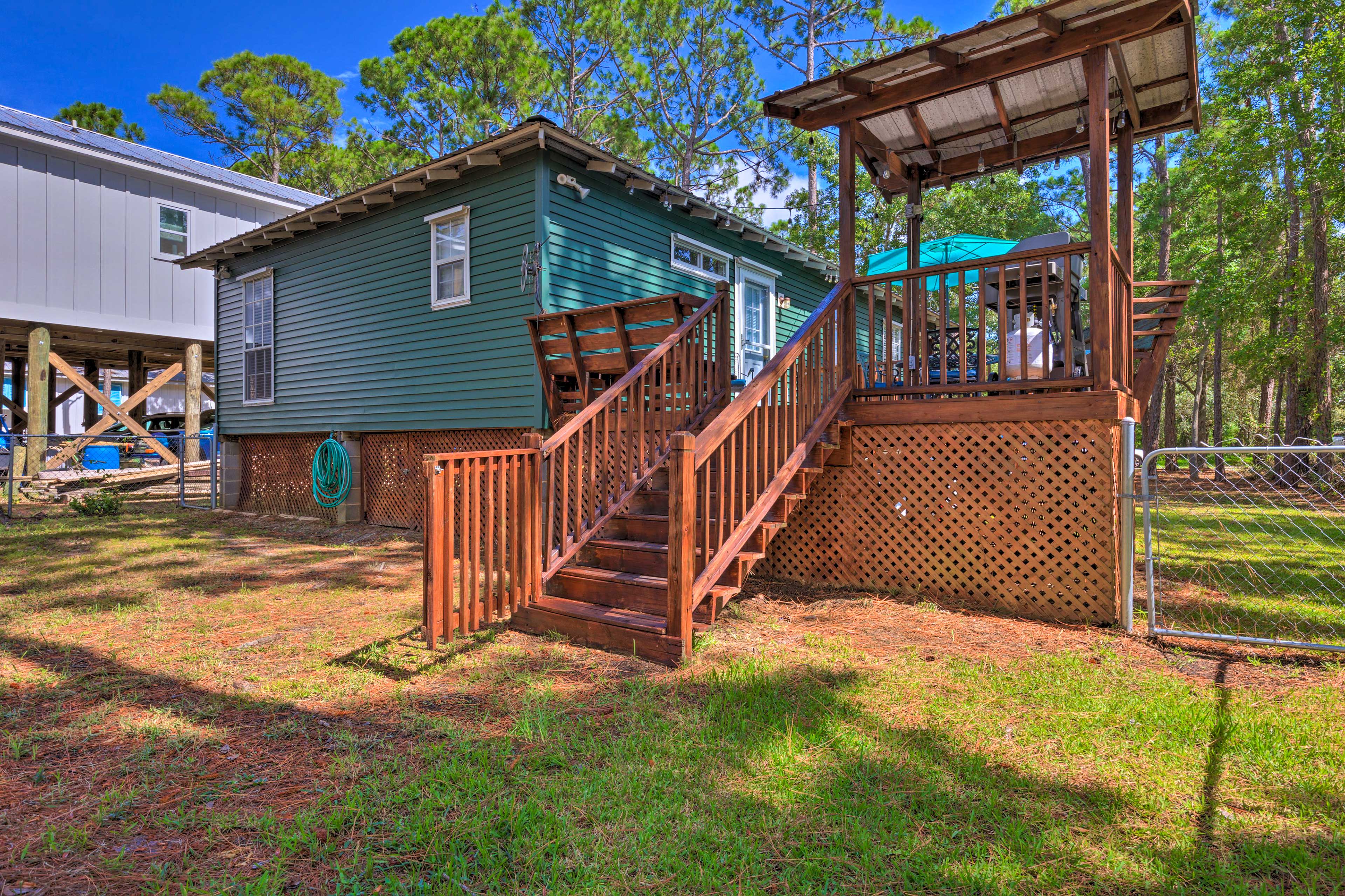 Fenced Yard