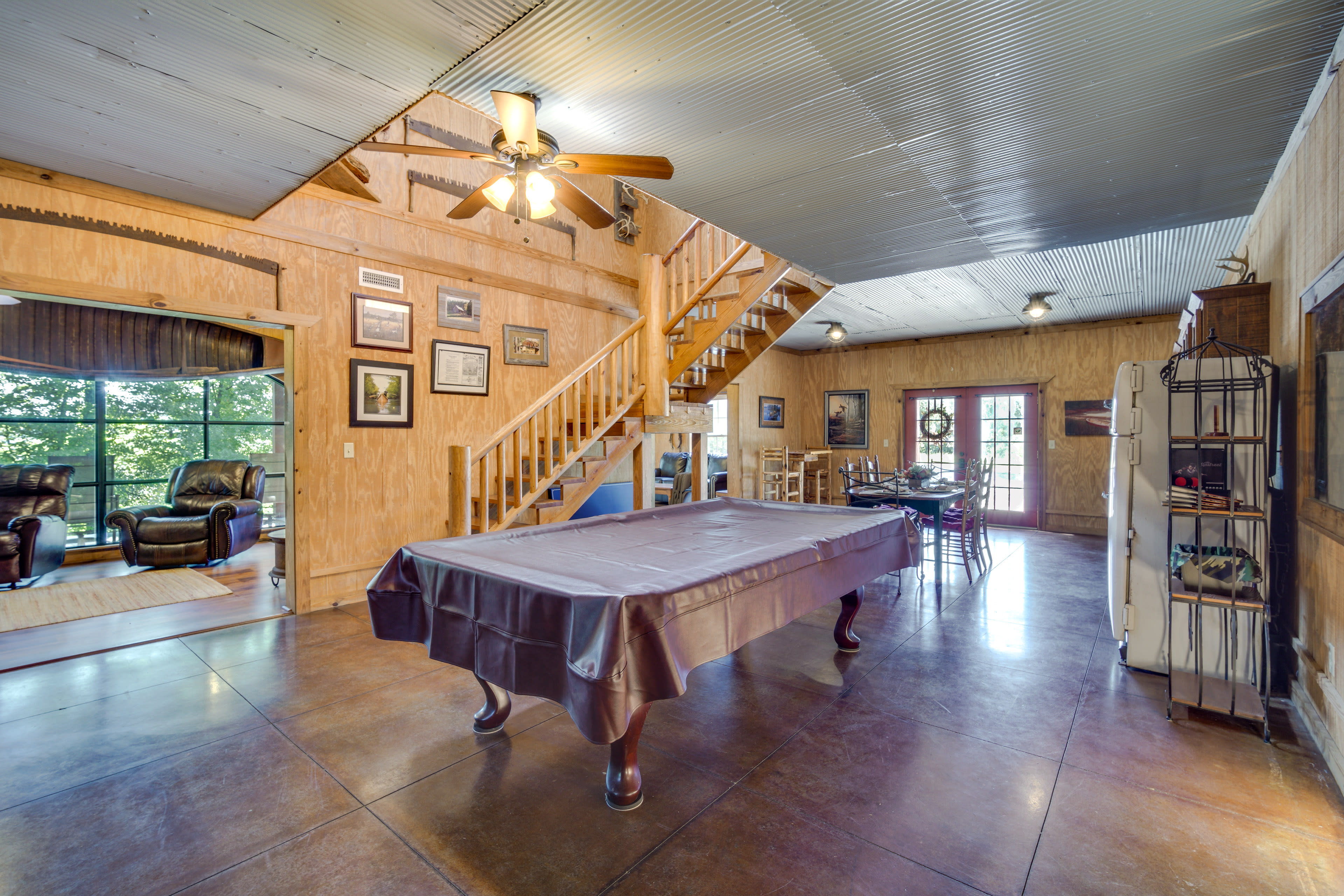 Game Room | Pool Table | Foosball | 2-Story Cabin