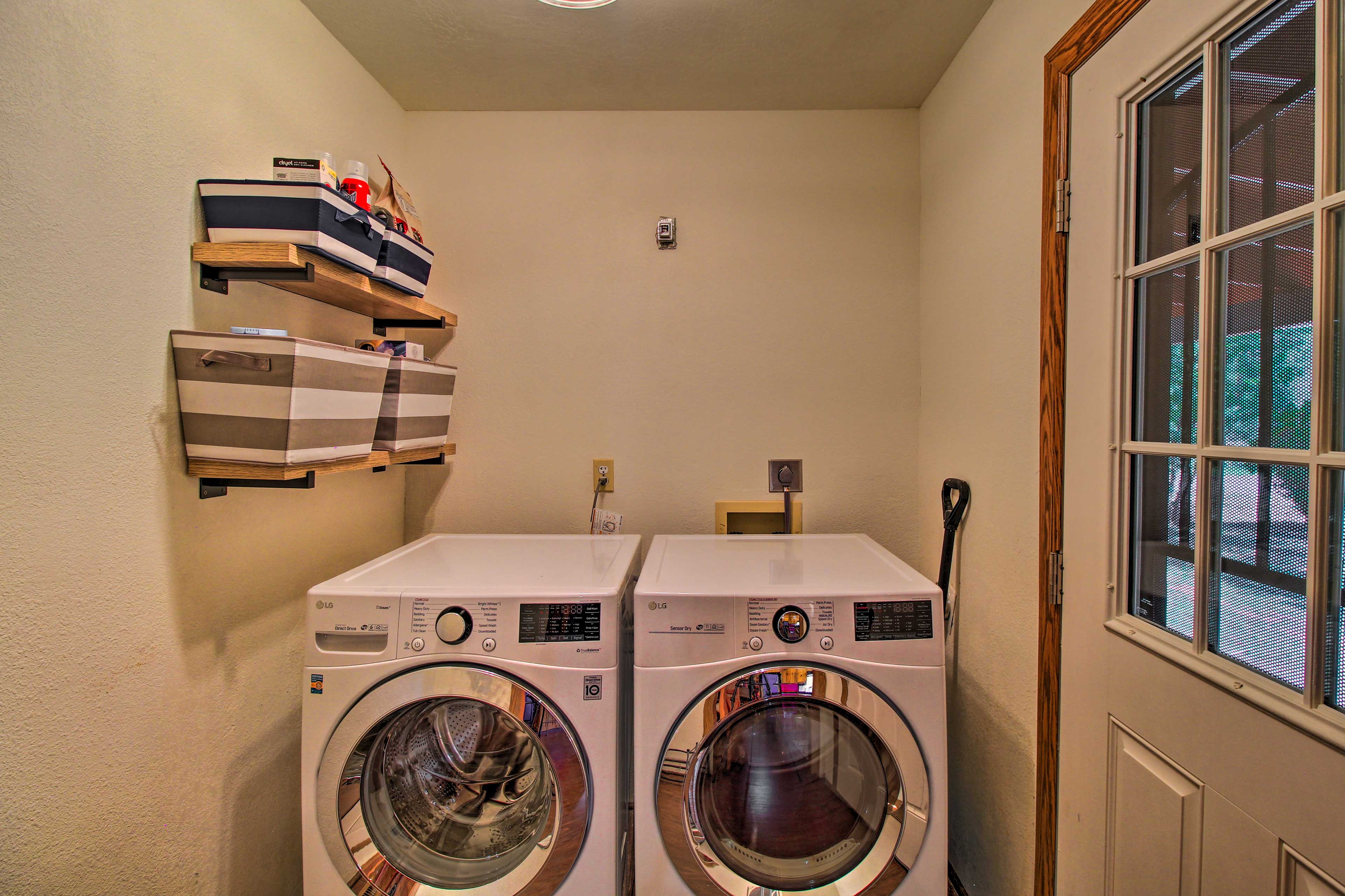 Laundry Room | Laundry Detergent Provided