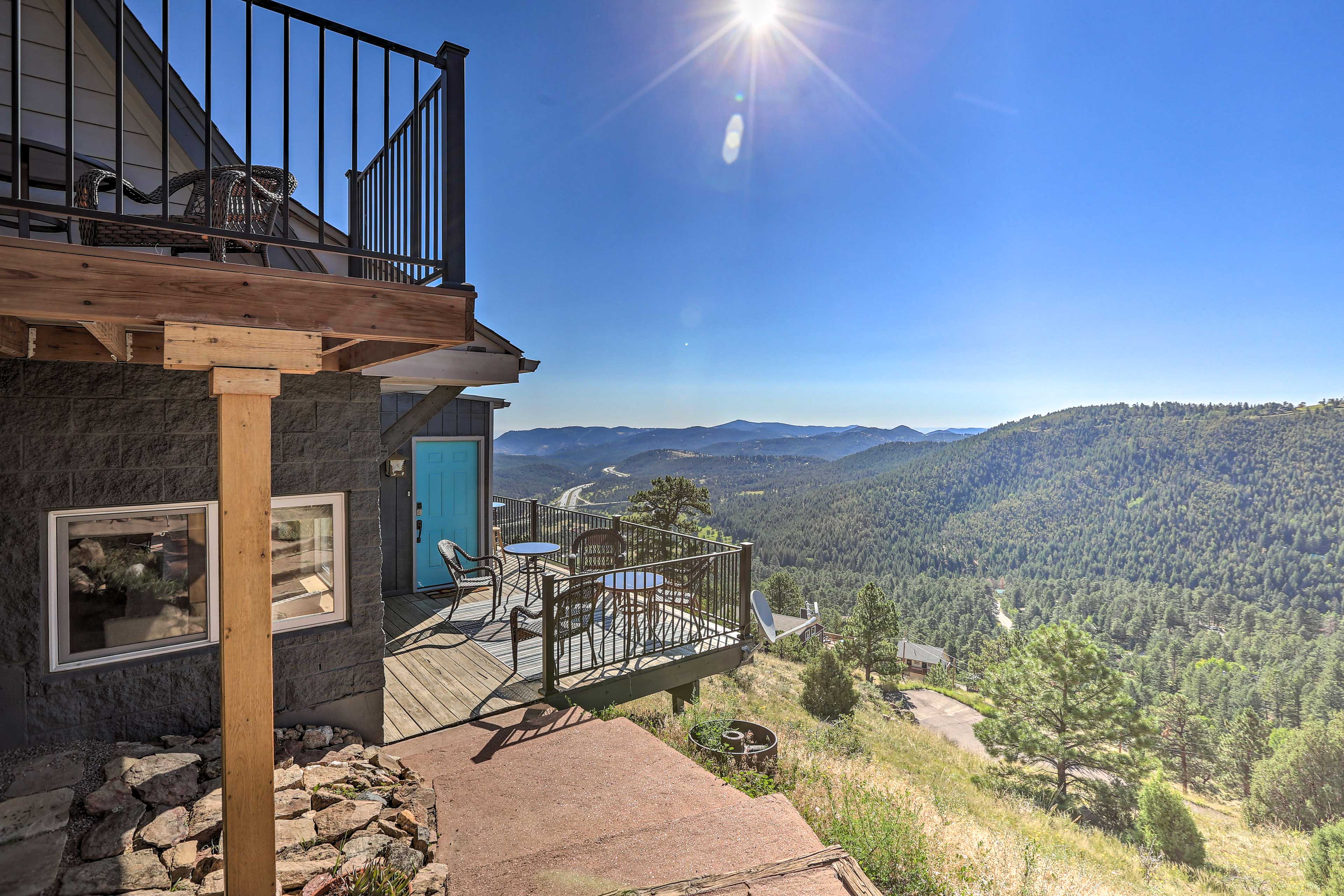 Evergreen Vacation Rental | 3BR | 2BA | 1,702 Sq Ft | Stairs Required