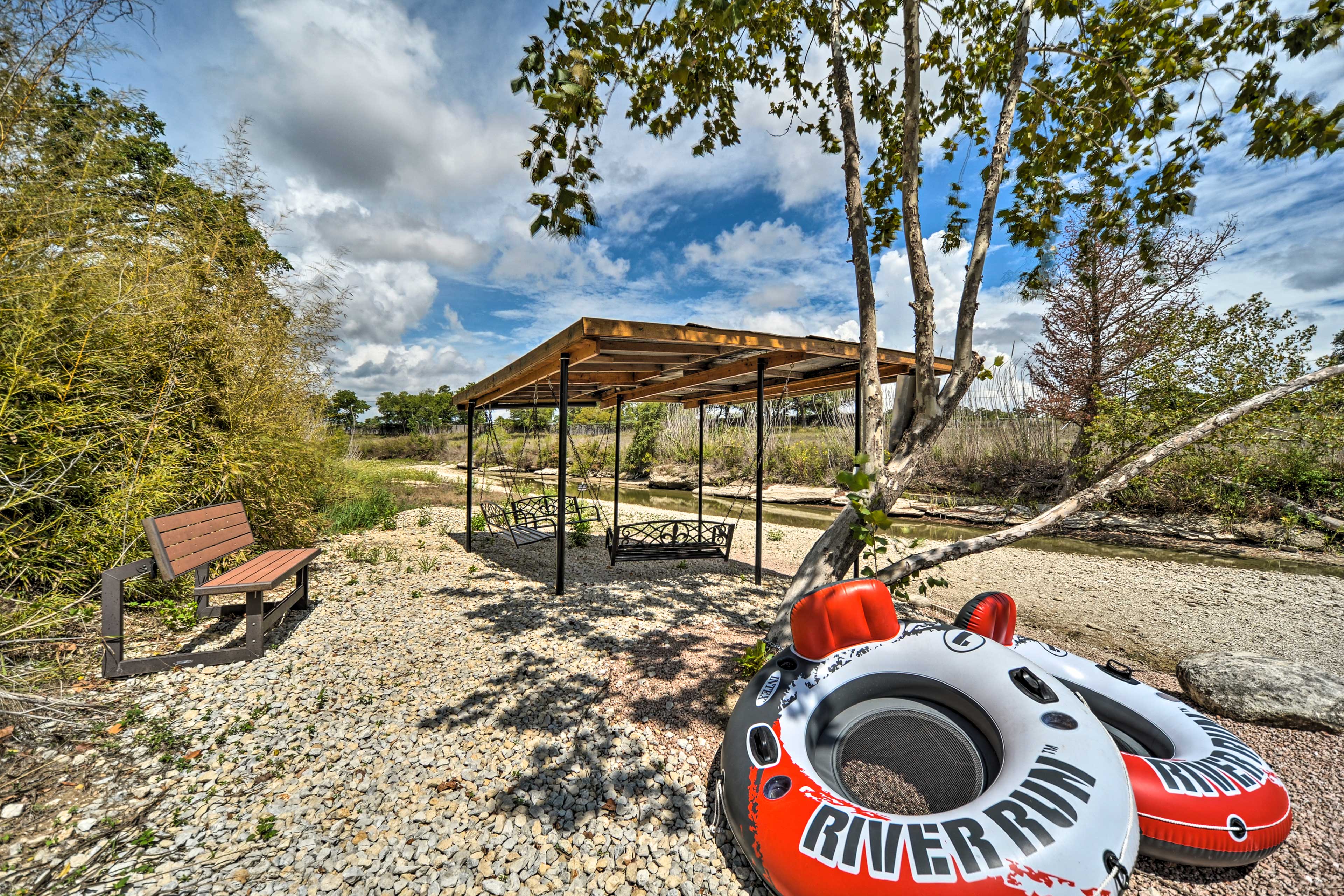 Blanco River Access | Water Toys Provided