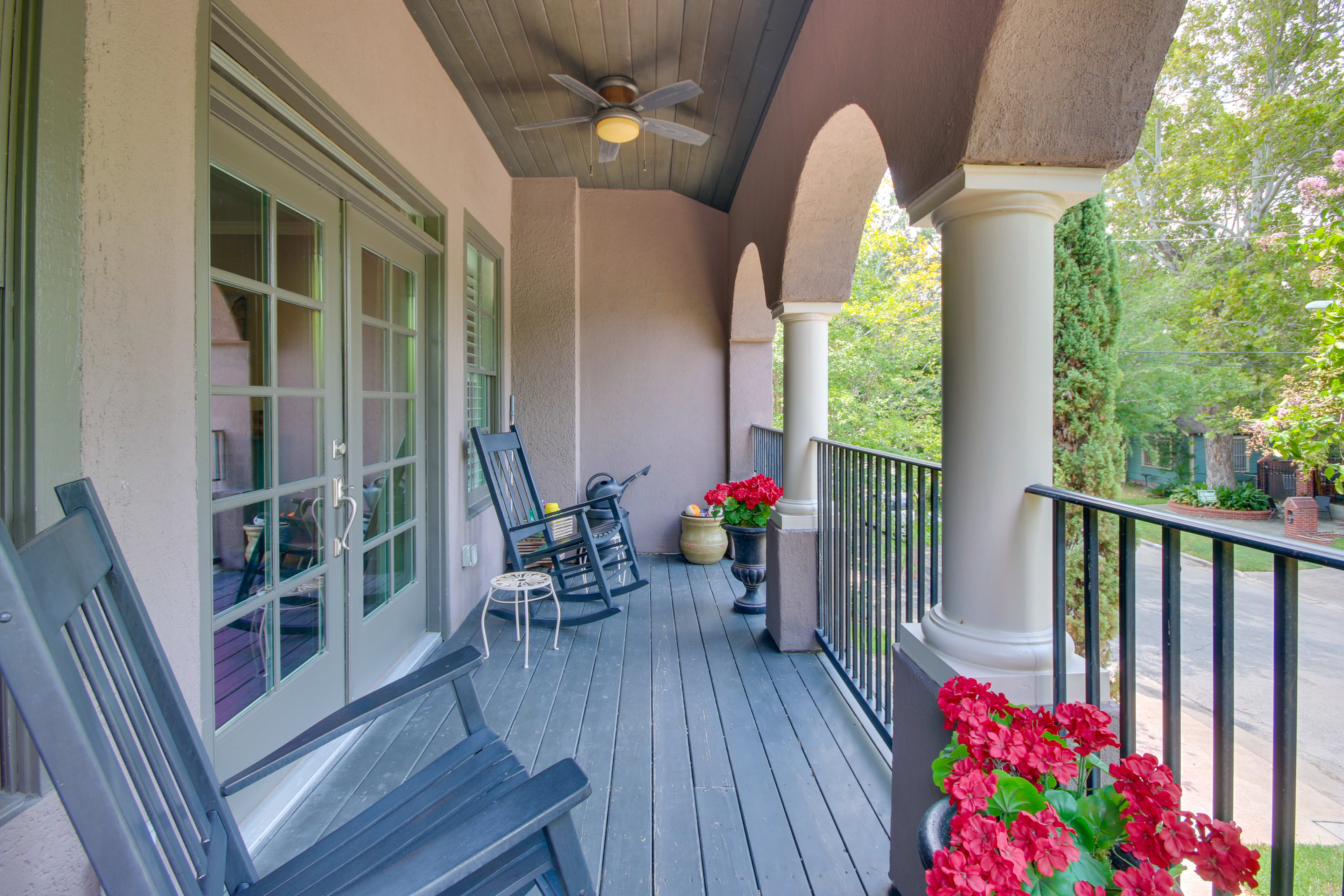 Furnished Porch | Ring Doorbell (Facing Front Entrance)