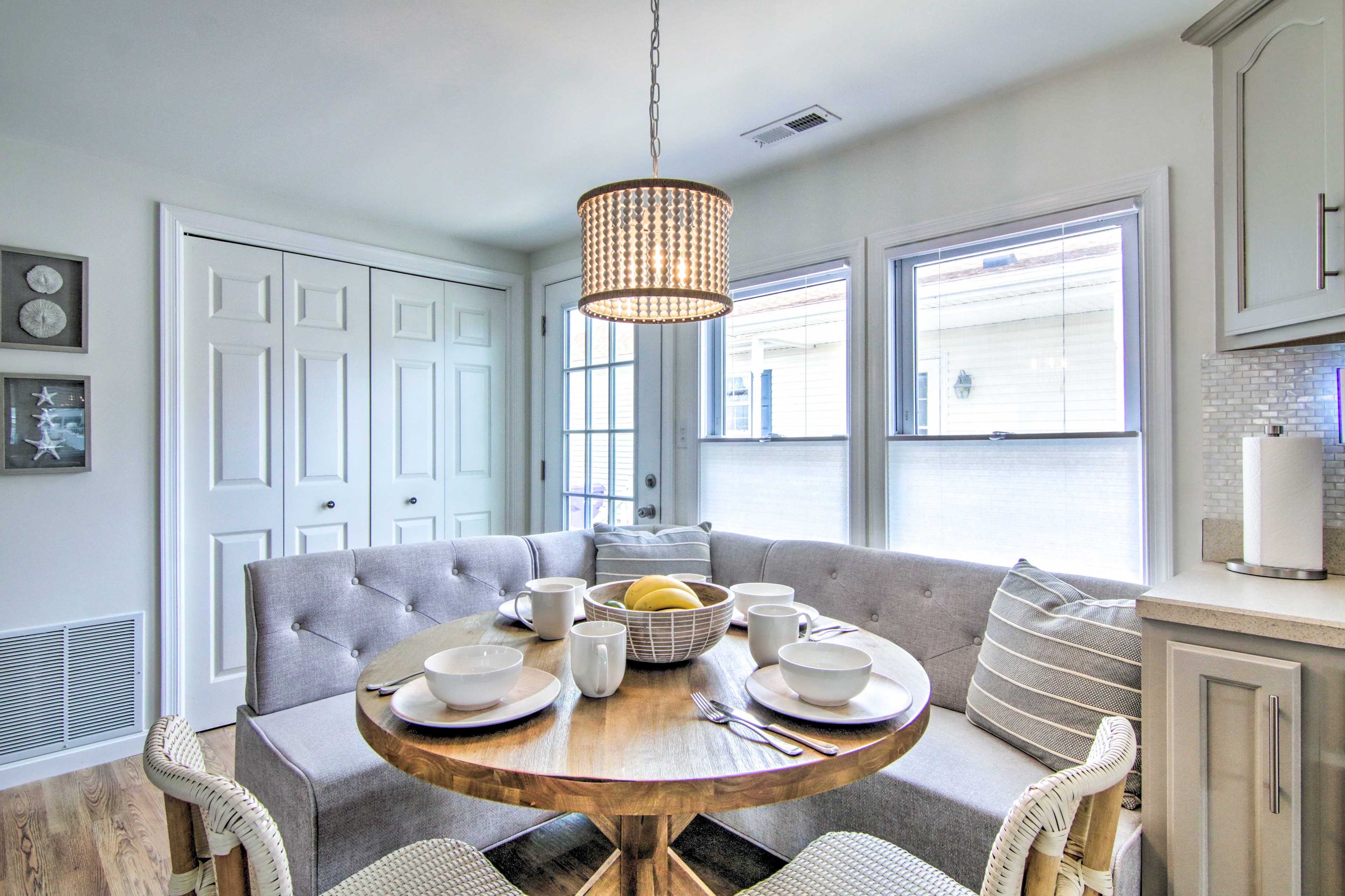 2nd Dining Area | Full Kitchen | Dishware & Flatware