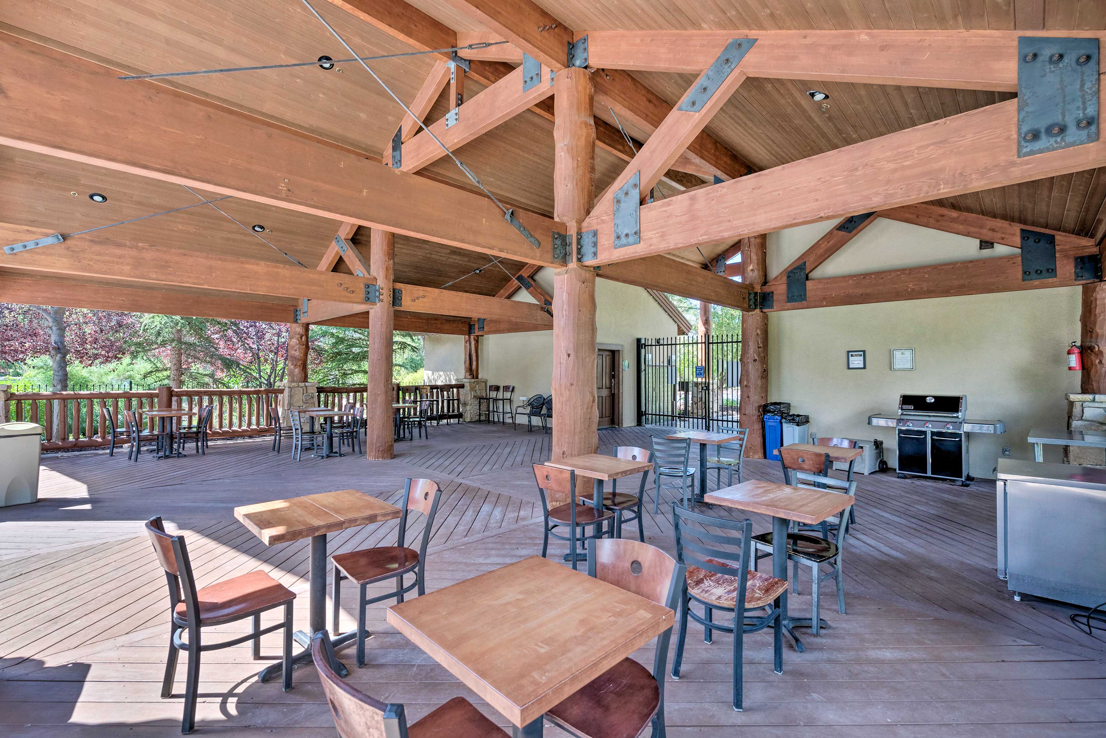 Community Dining Area & Grill