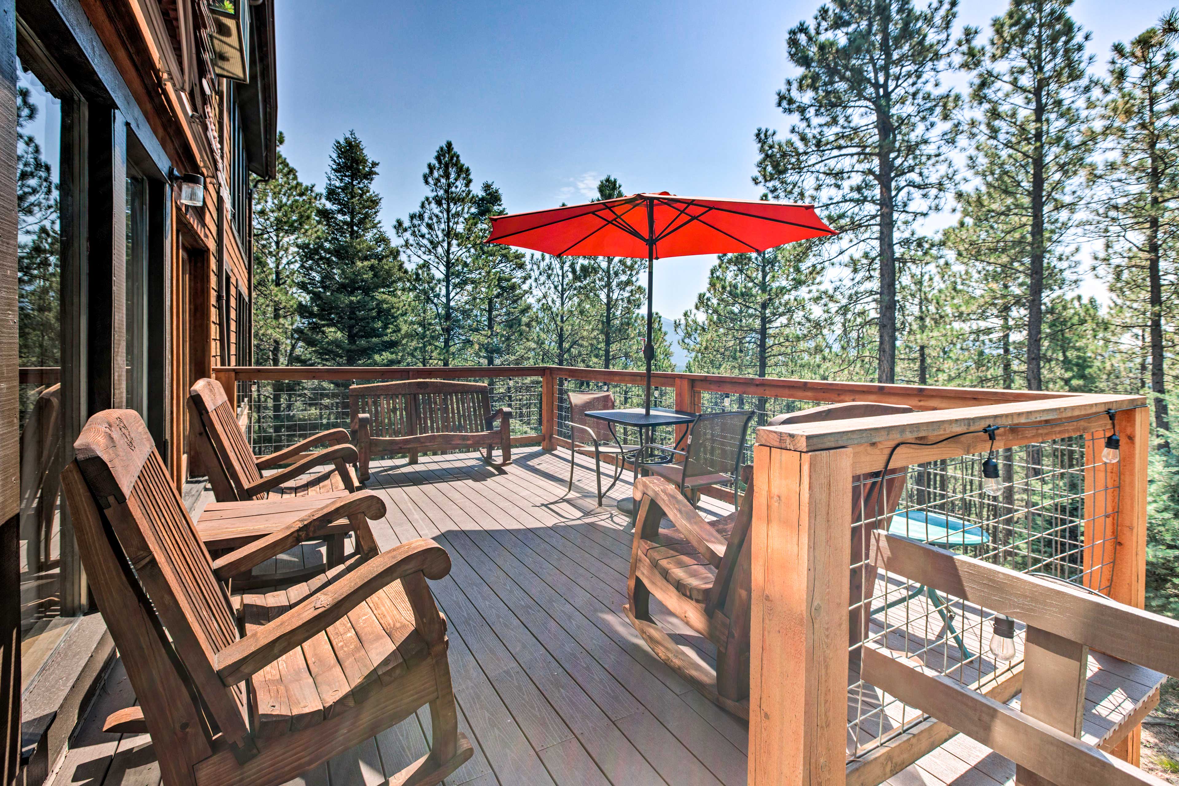 Angel Fire Vacation Rental | 4BR | 2.5BA | 1 Step Required for Entry