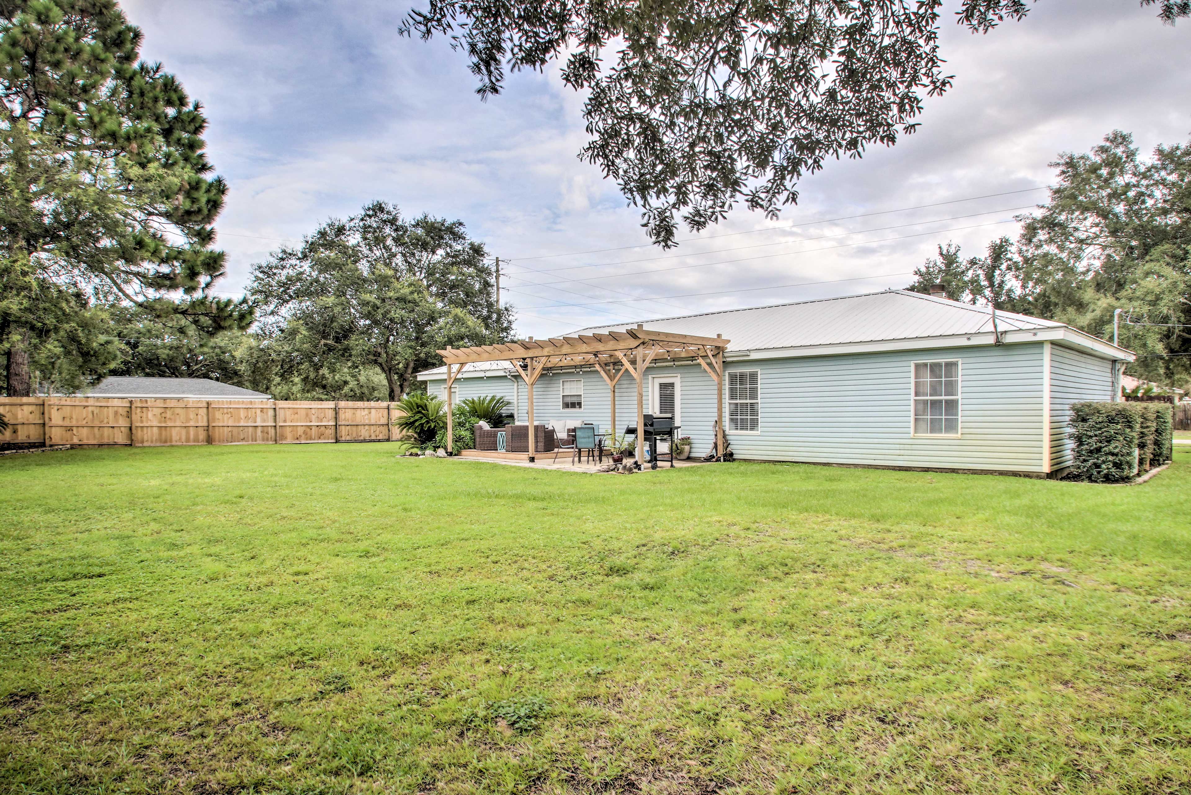 Fenced Yard