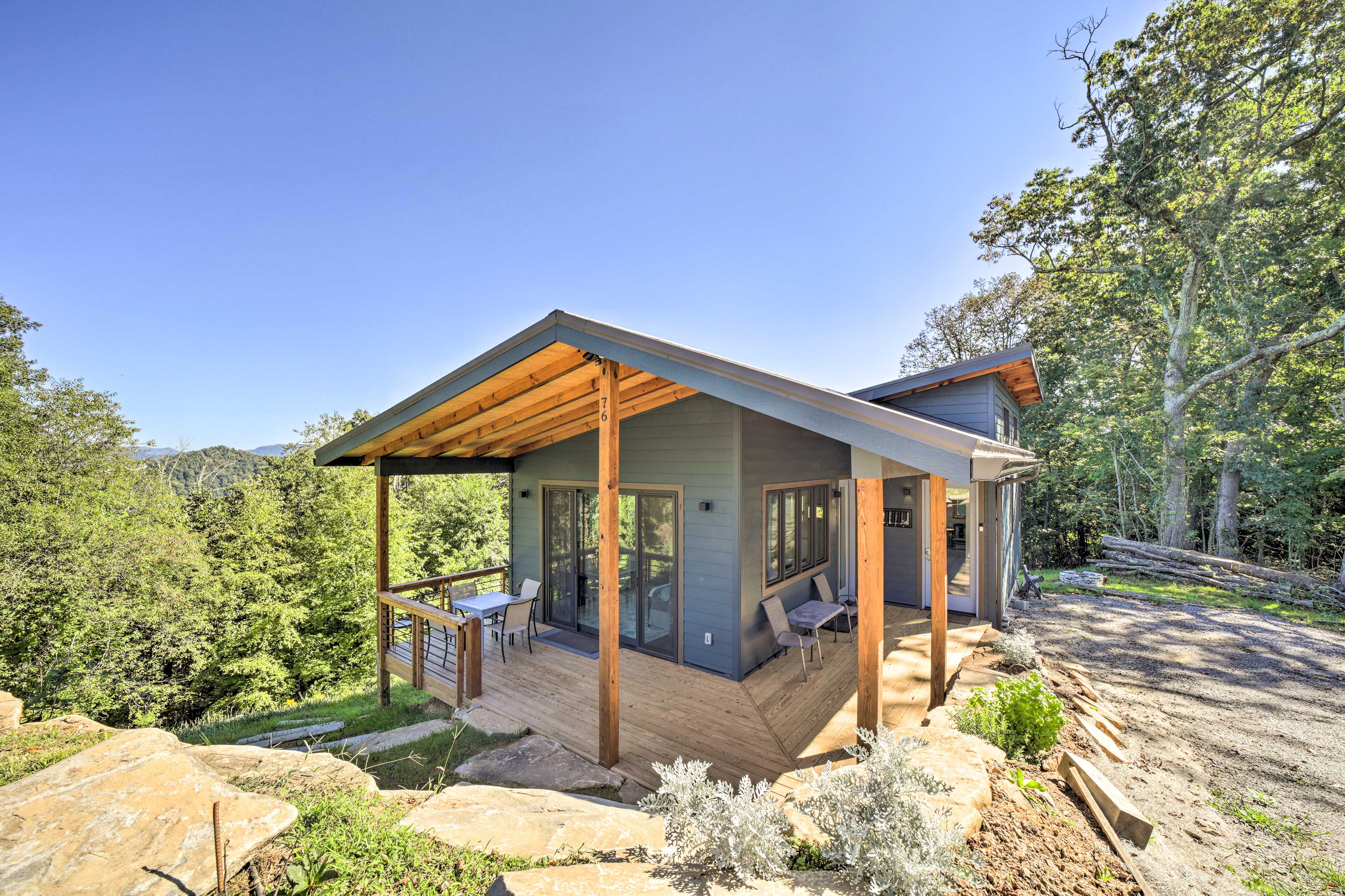 Contemporary Home w/ Deck & Mountain Views!