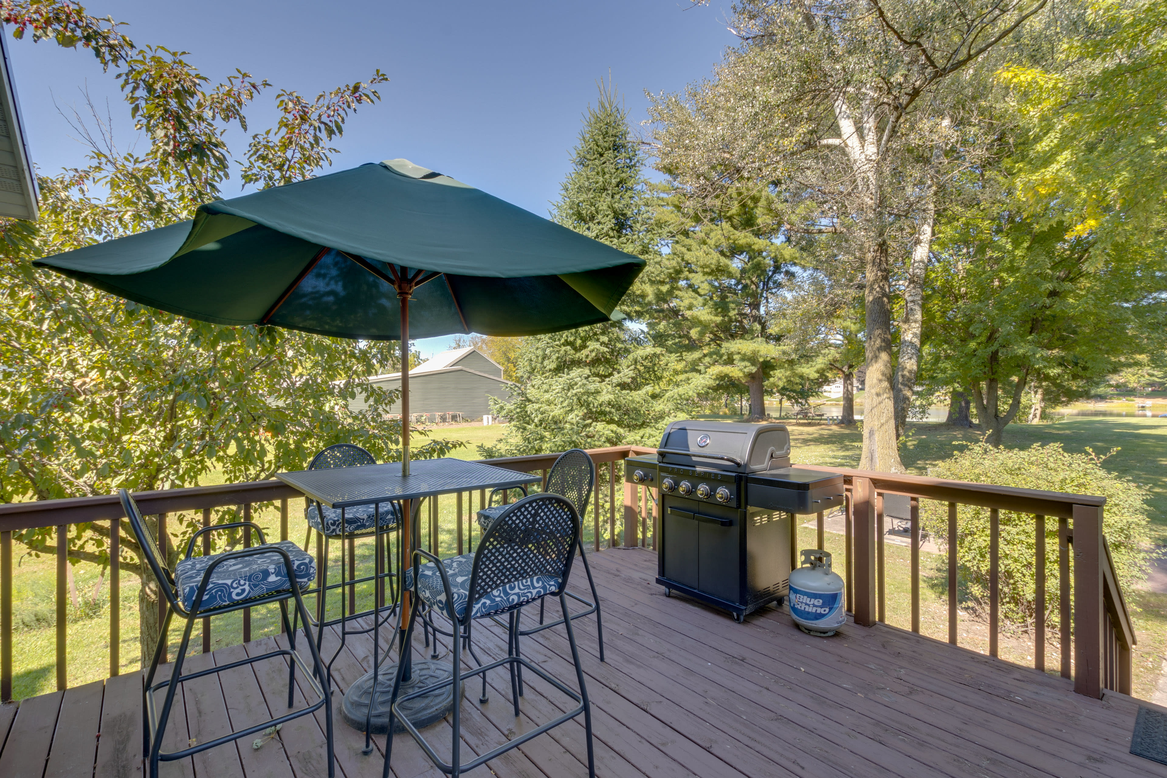 Private Deck | Gas Grill | Outdoor Dining Area