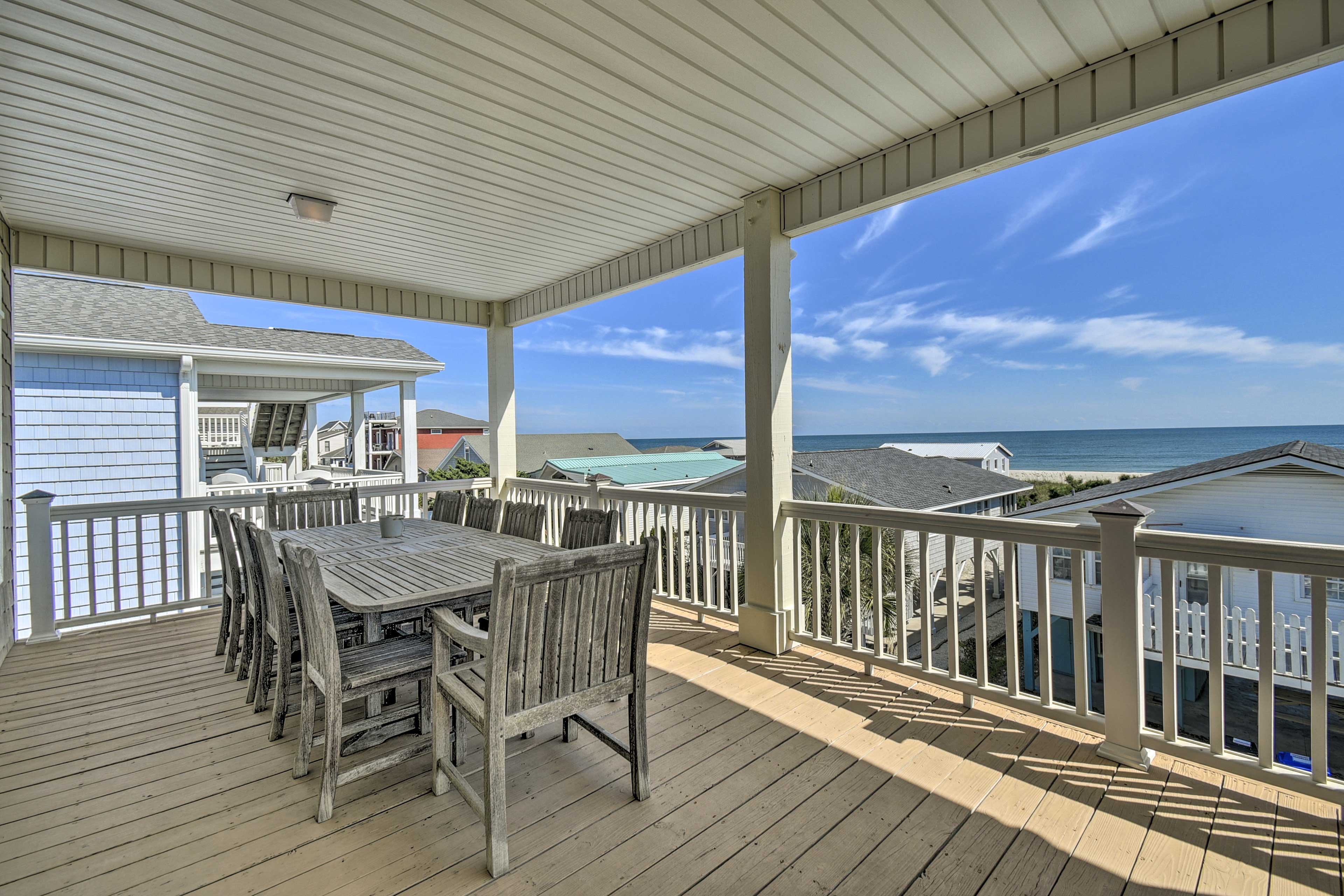 2nd Floor Deck | Ocean Views