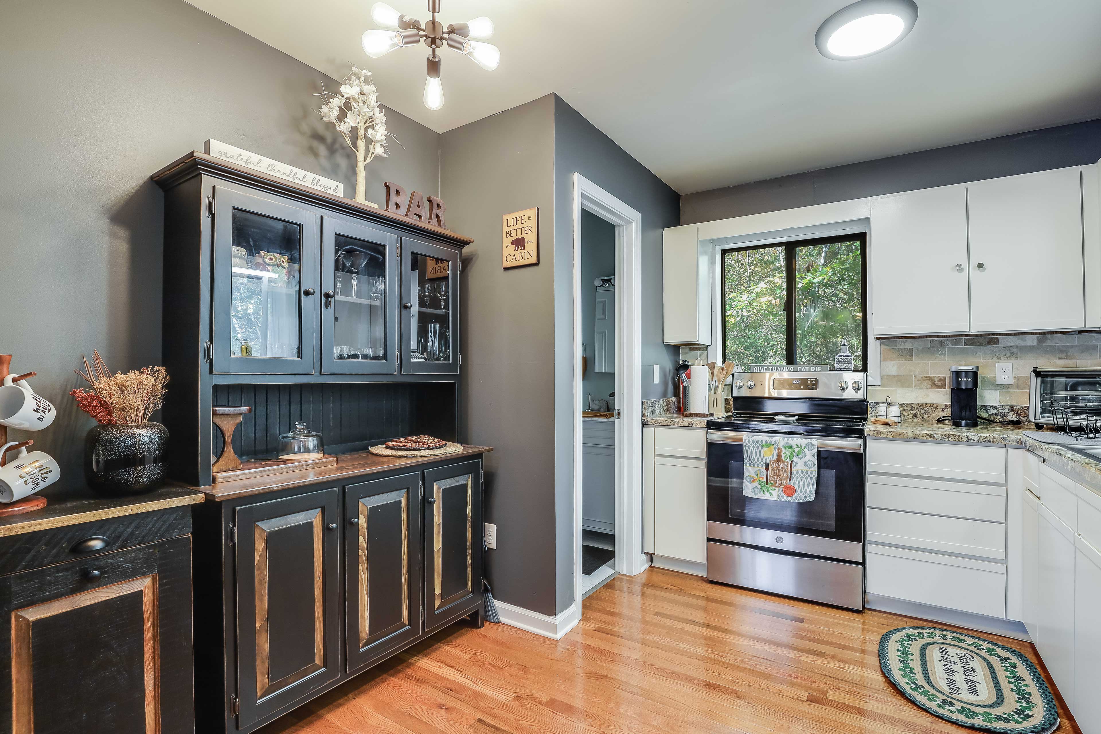 Kitchen | Fully Equipped | Toaster Oven | Coffee Maker