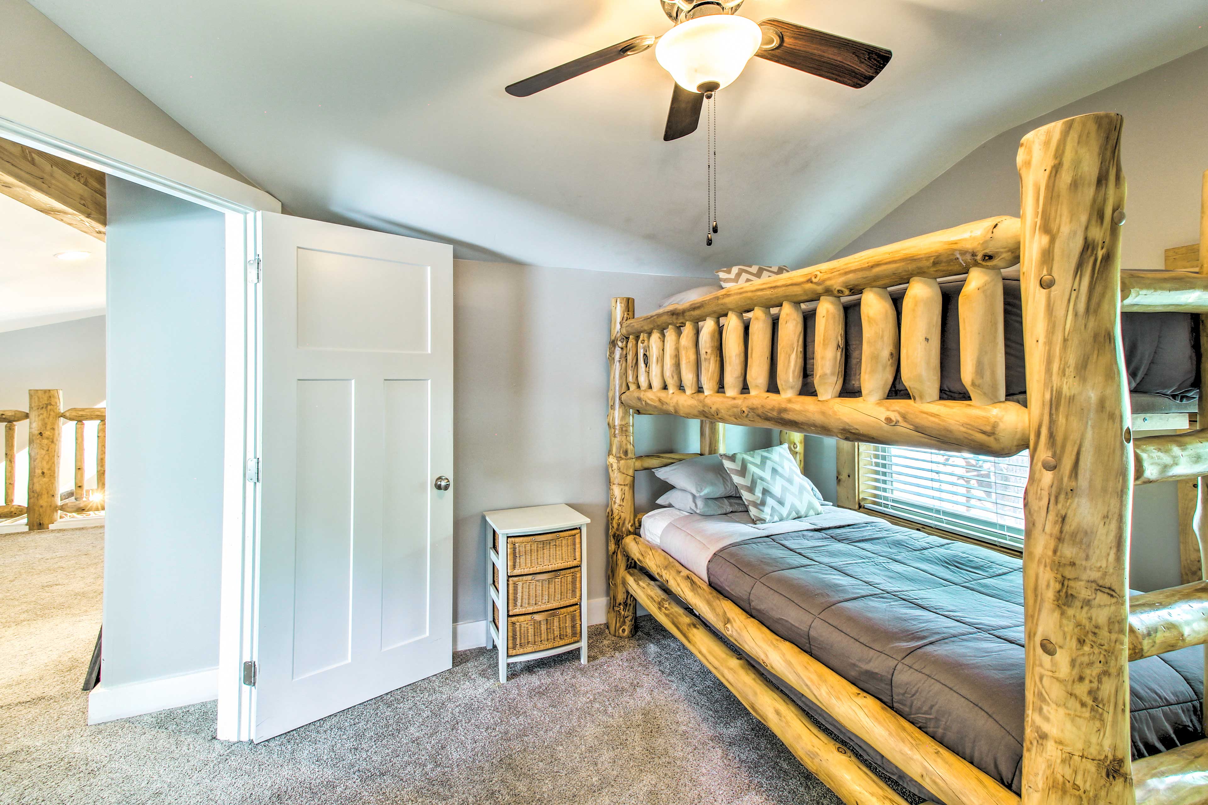 Bedroom 3 | 2nd Floor | Twin Bunk Bed | Ceiling Fans | Window Nook | Board Games