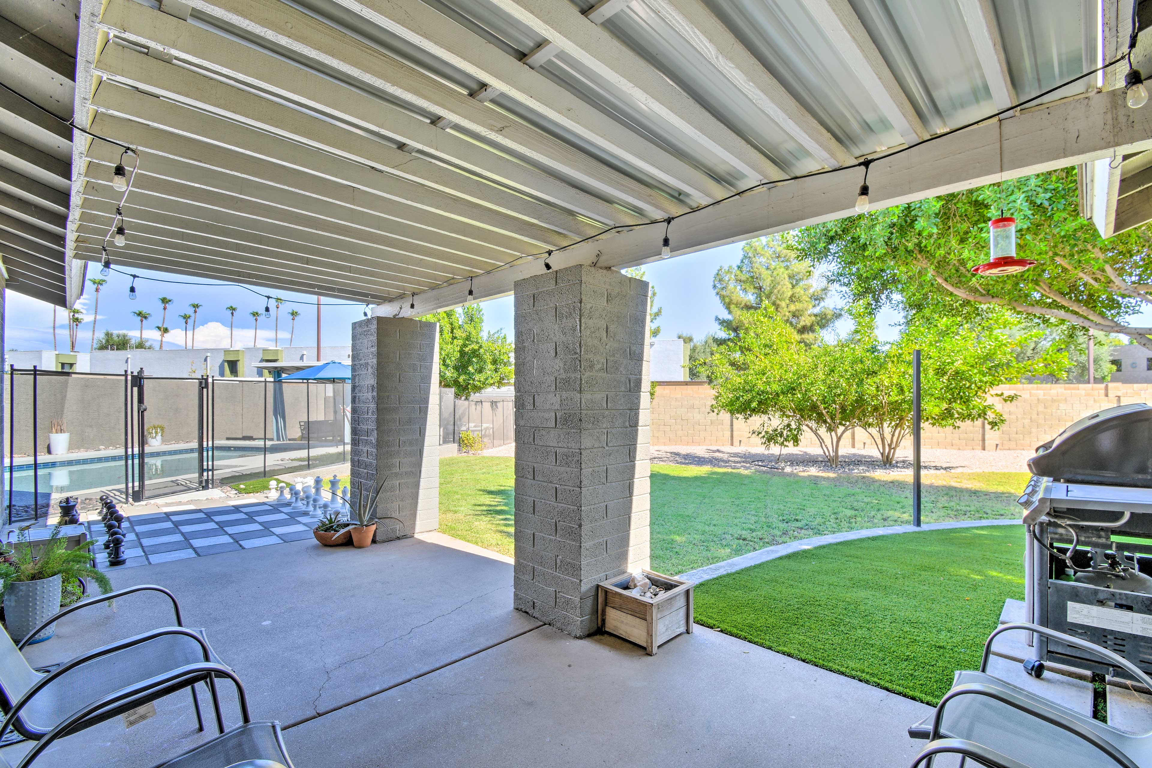 Covered Patio | Hammock