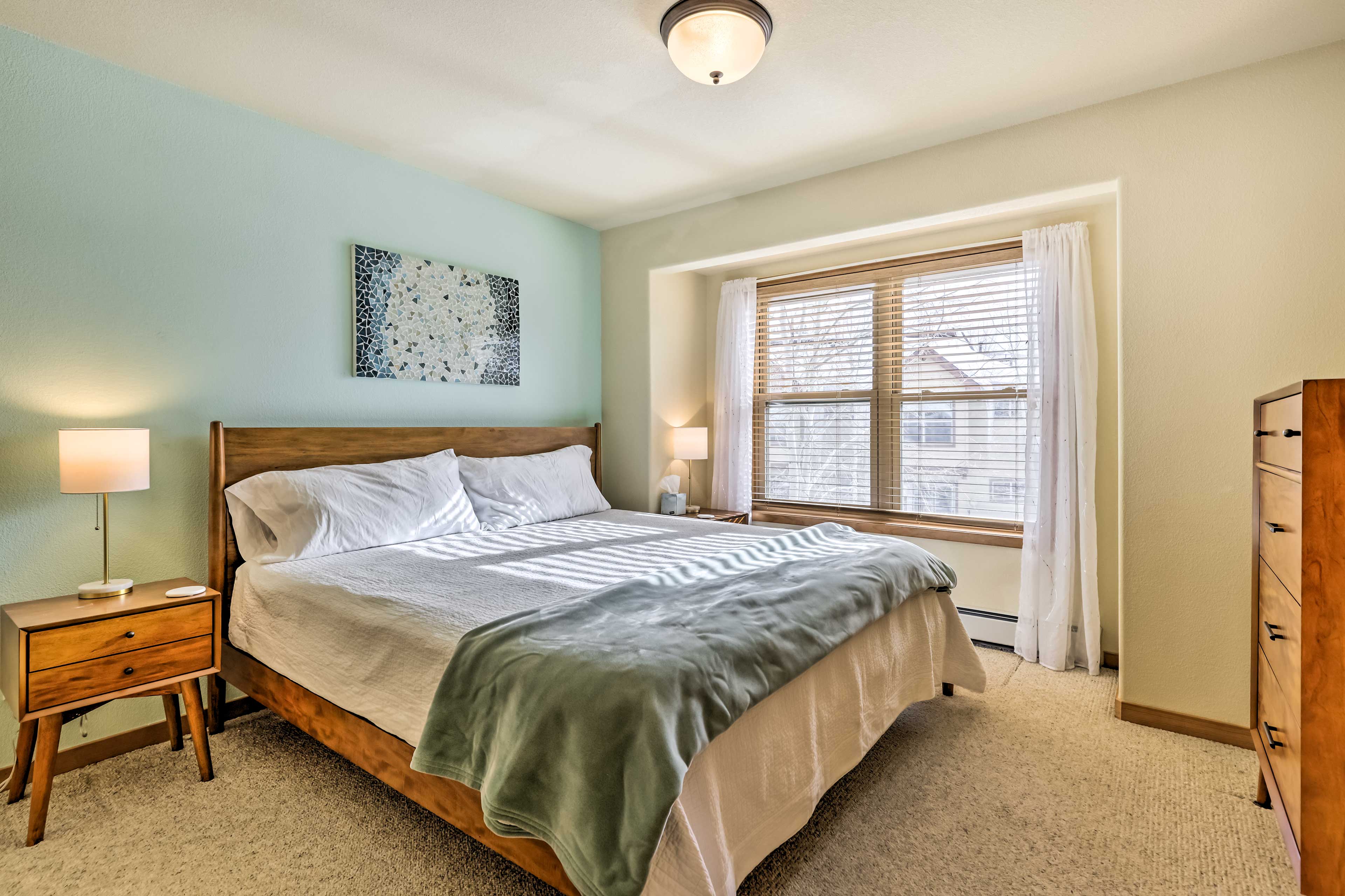 Bedroom 1 | 3rd Floor | King Bed | Linens Provided