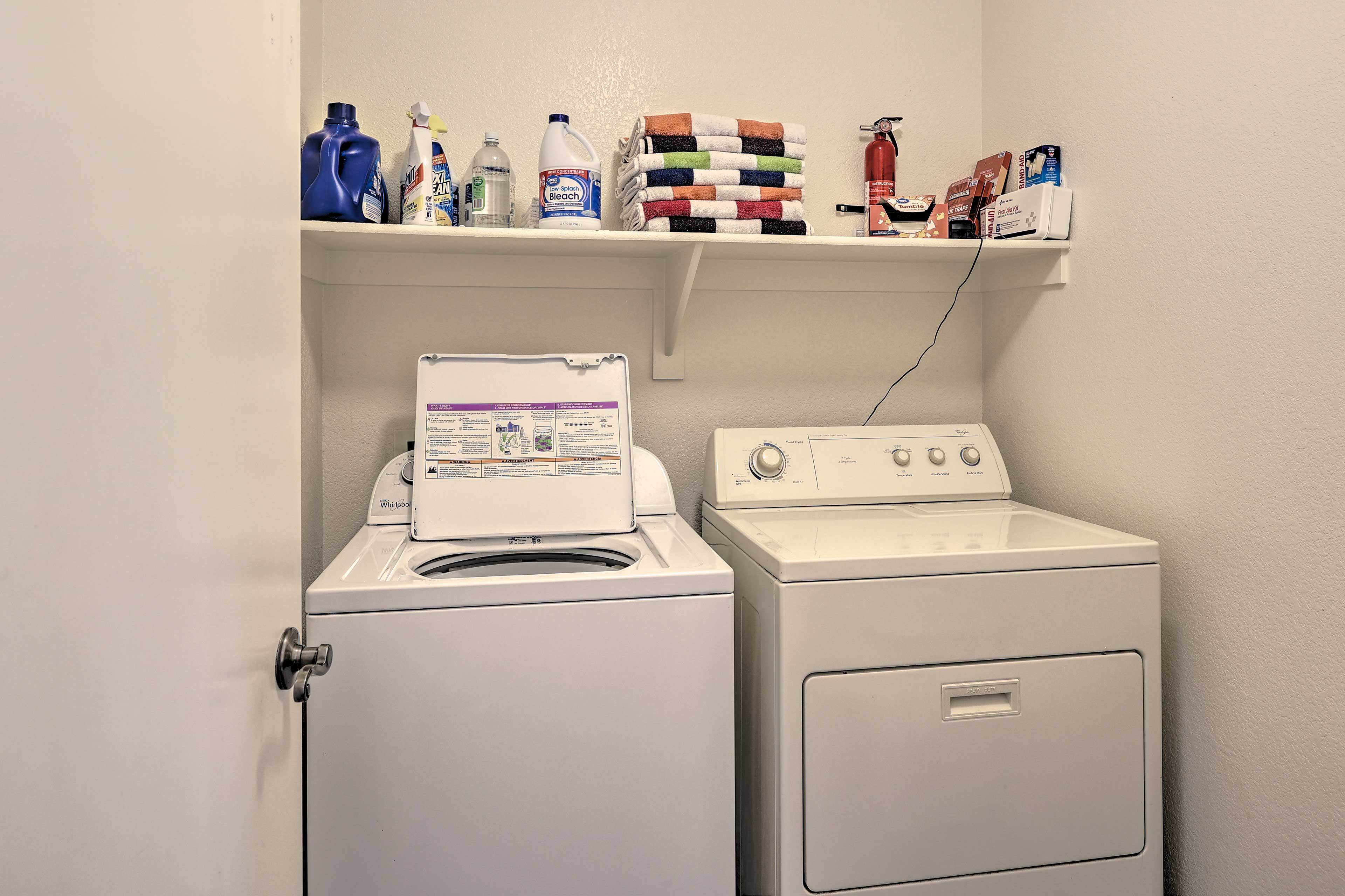 Laundry Room | Laundry Detergent Provided