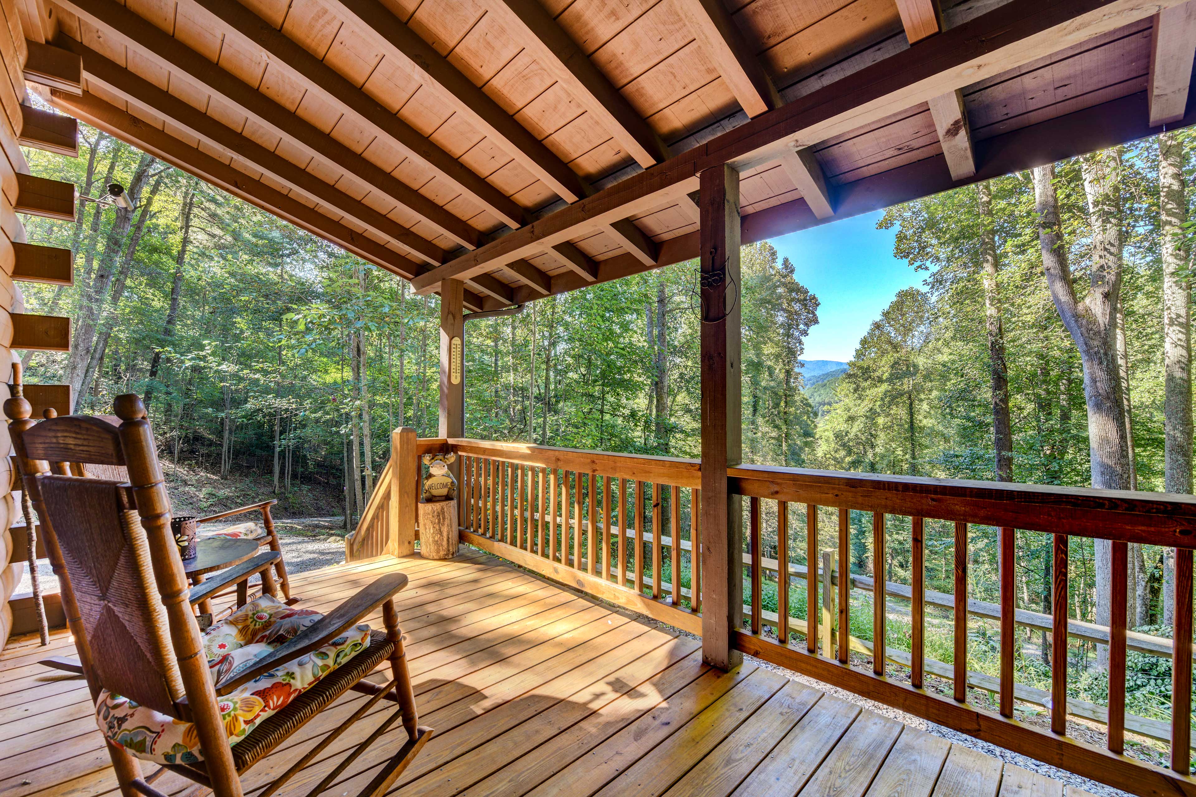 Covered Deck w/ Views