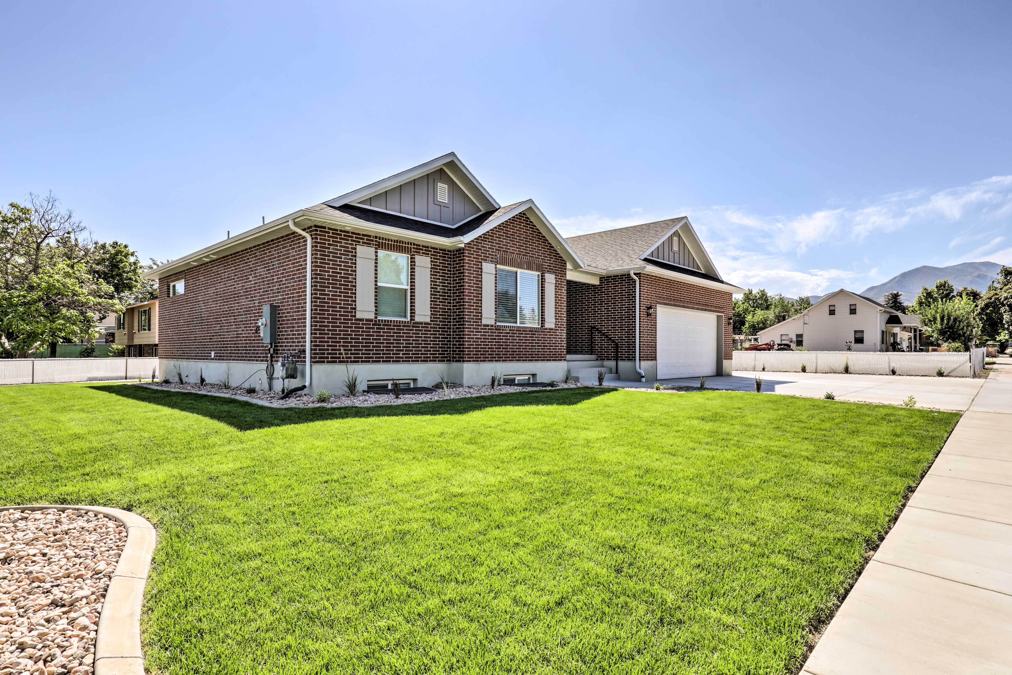 Front Exterior | Mountain View | Long-Term Renters On-Site (Upstairs)