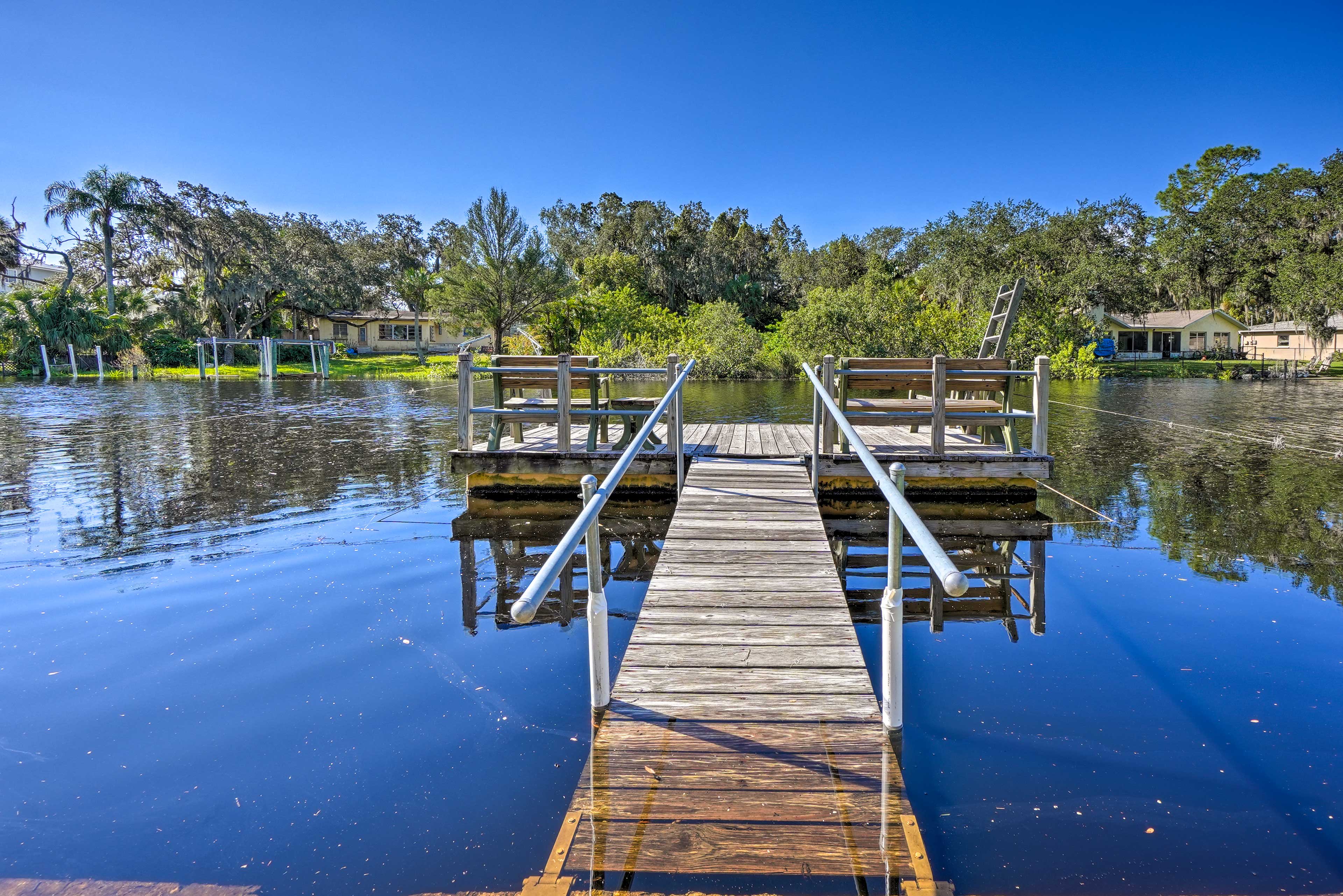 Private Boat Dock | Canal Access to Gulf