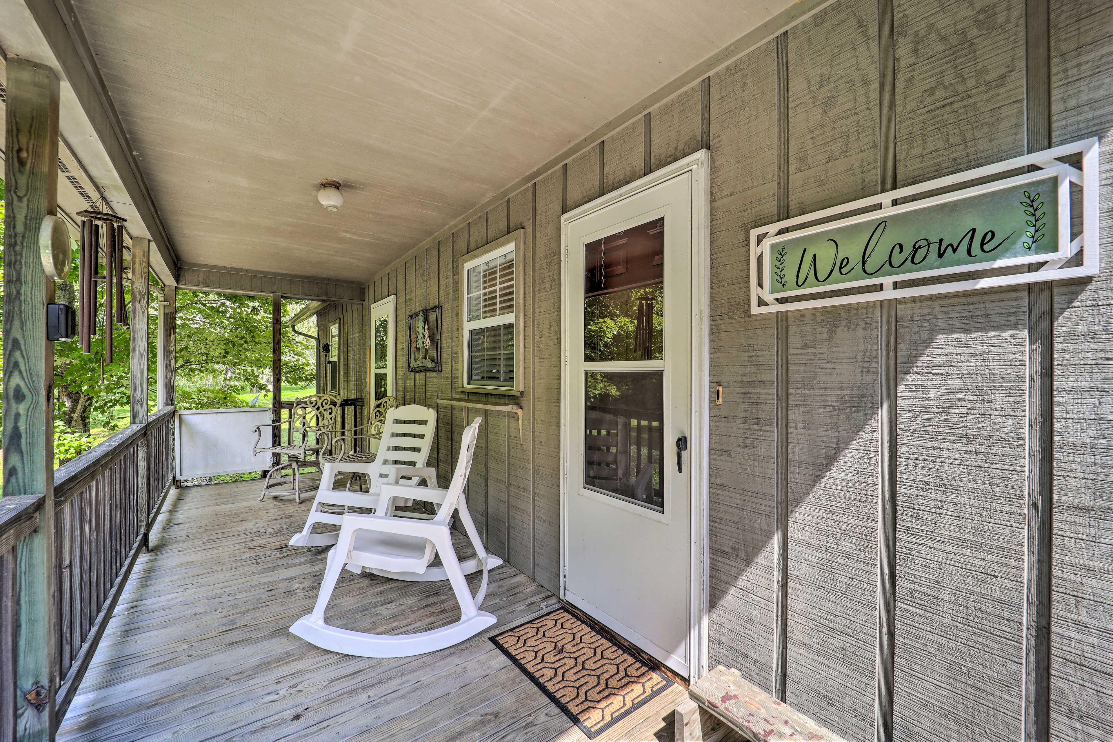 Cottage Exterior | Furnished Deck