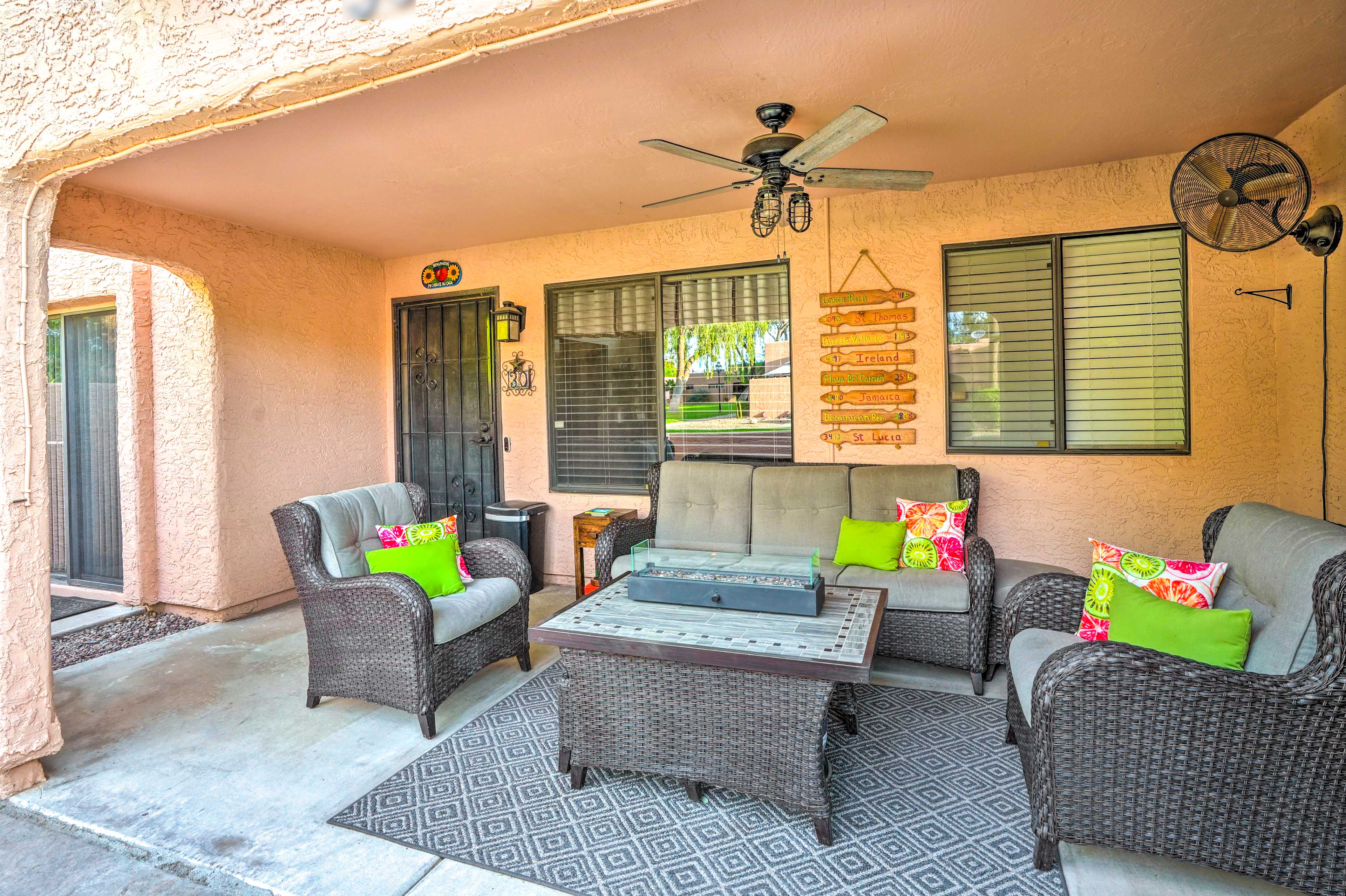 Private Patio | Gas Grill | Gas Fire Pit