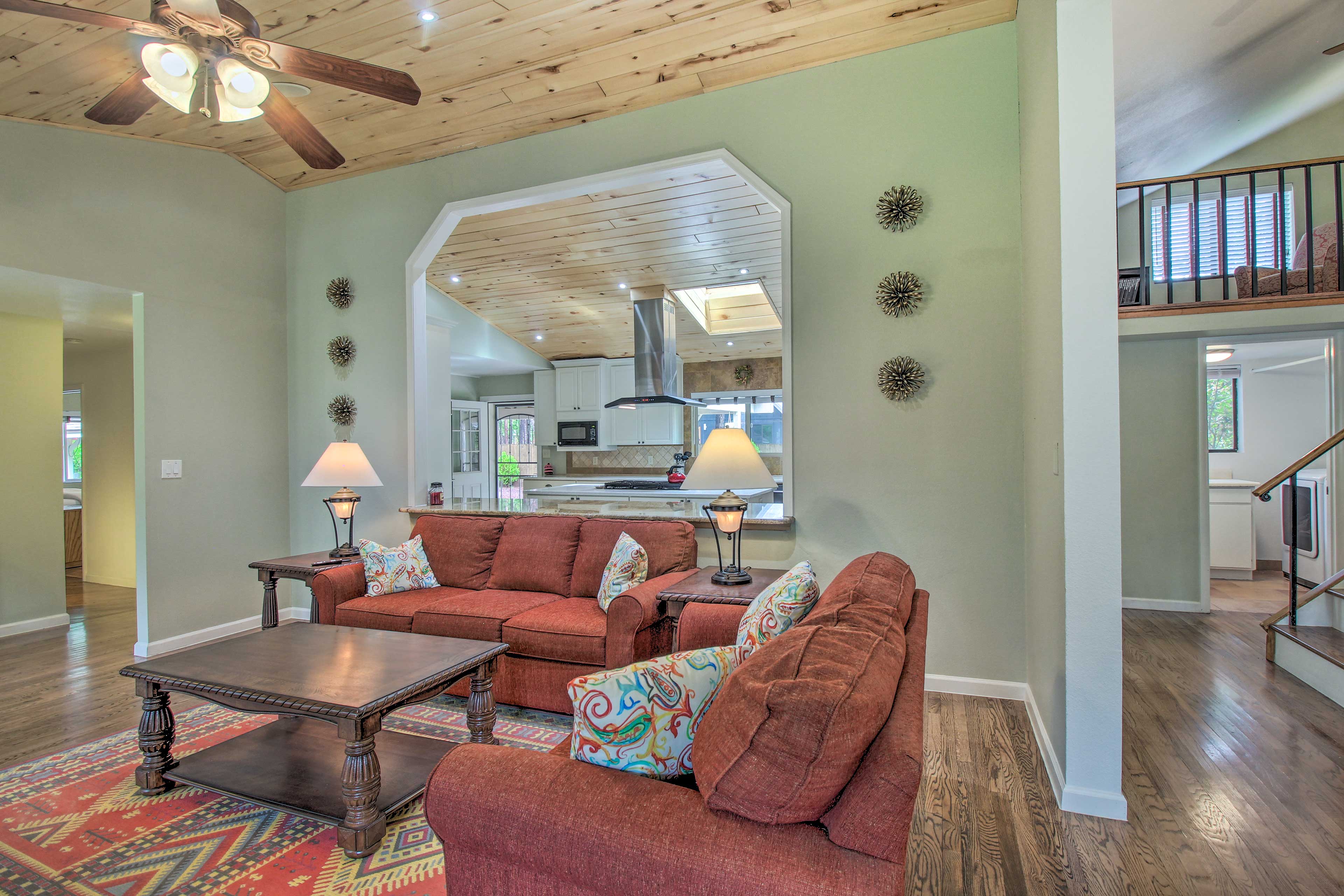 Sitting Room | Smart TV | Wood-Burning Stove