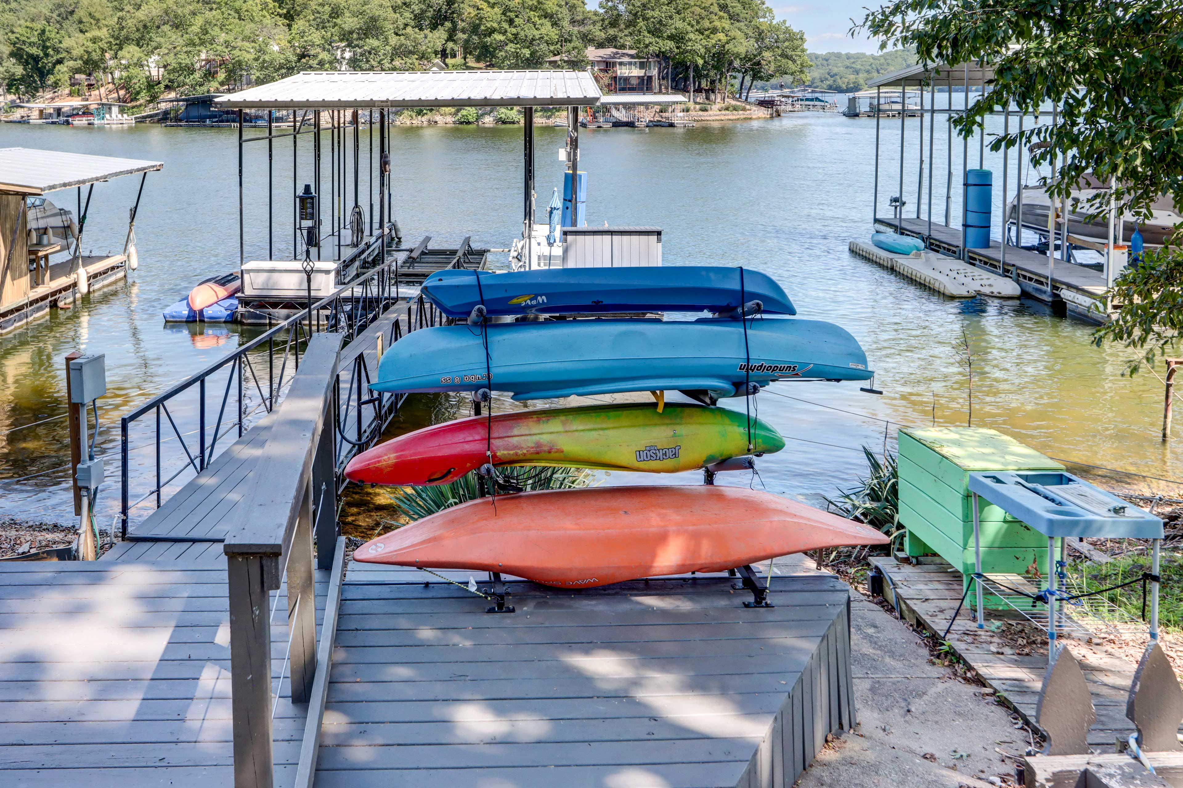 4 Adult Kayaks & 1 Children's Kayak | Life Vests Provided