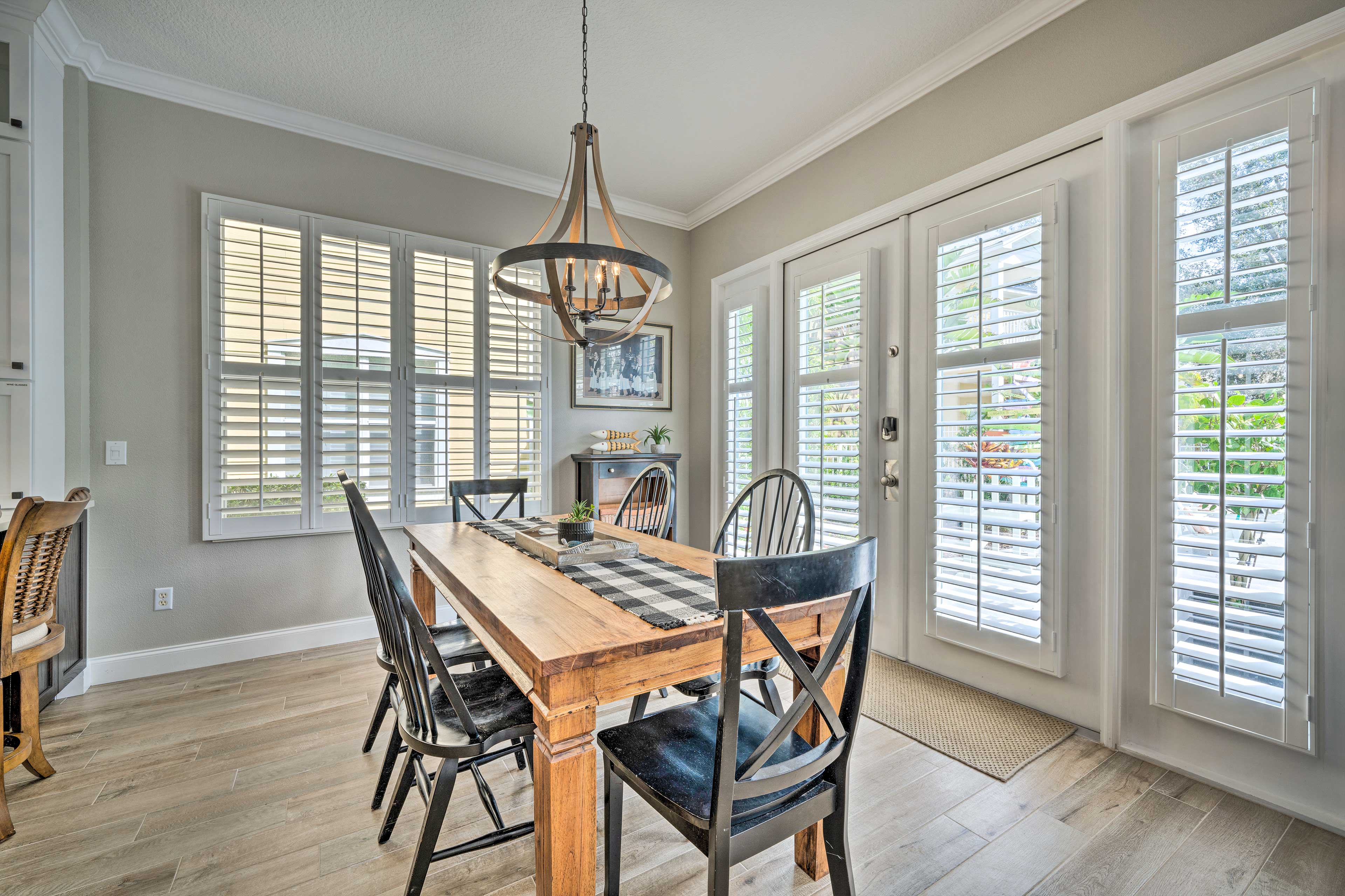 Dining Area | 1st Floor | Dishware/Flatware | High Chair Available | Board Games