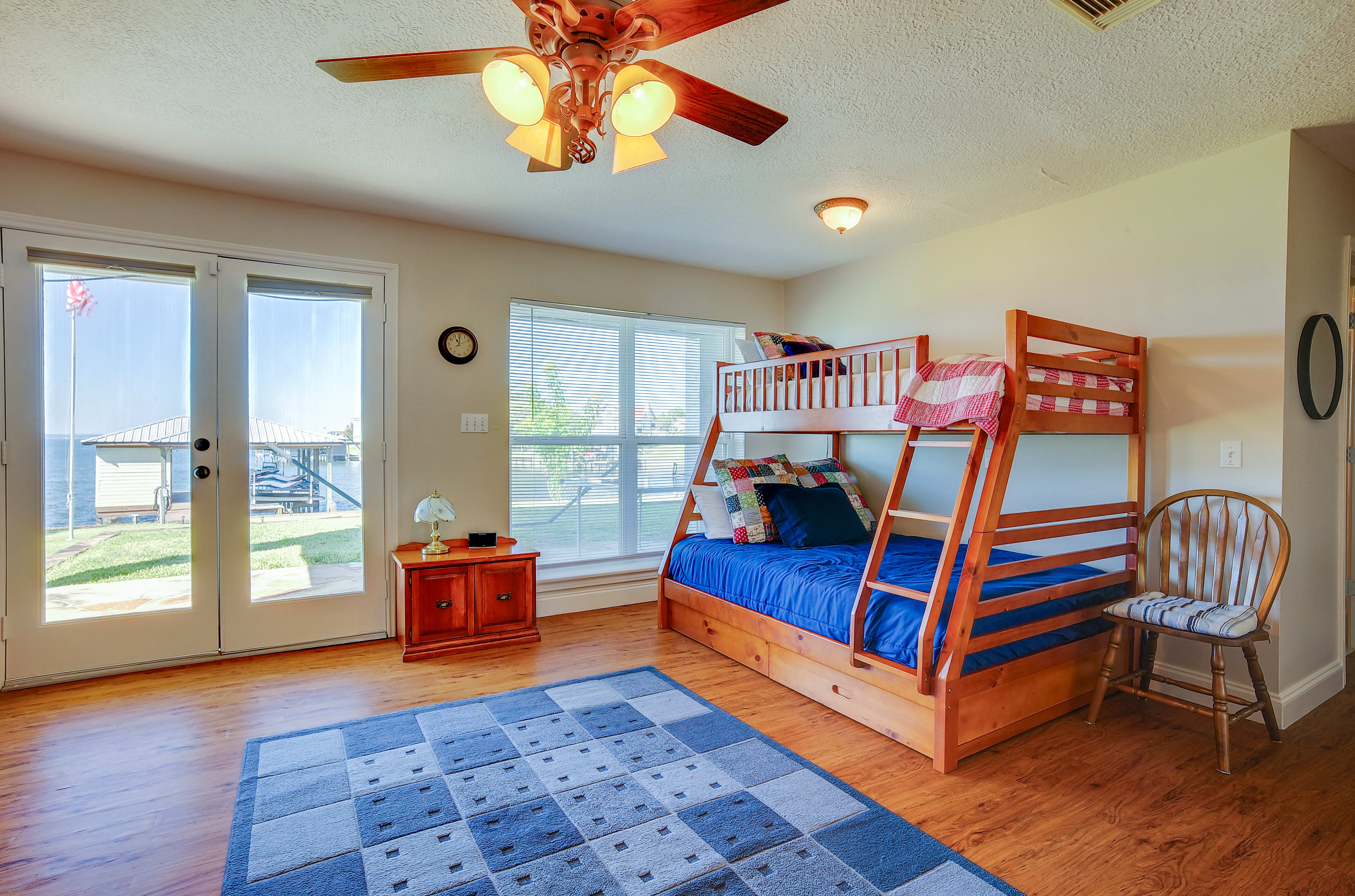 Bonus Room | 2 Twin/Full Bunk Beds | Patio Access | Lower Floor