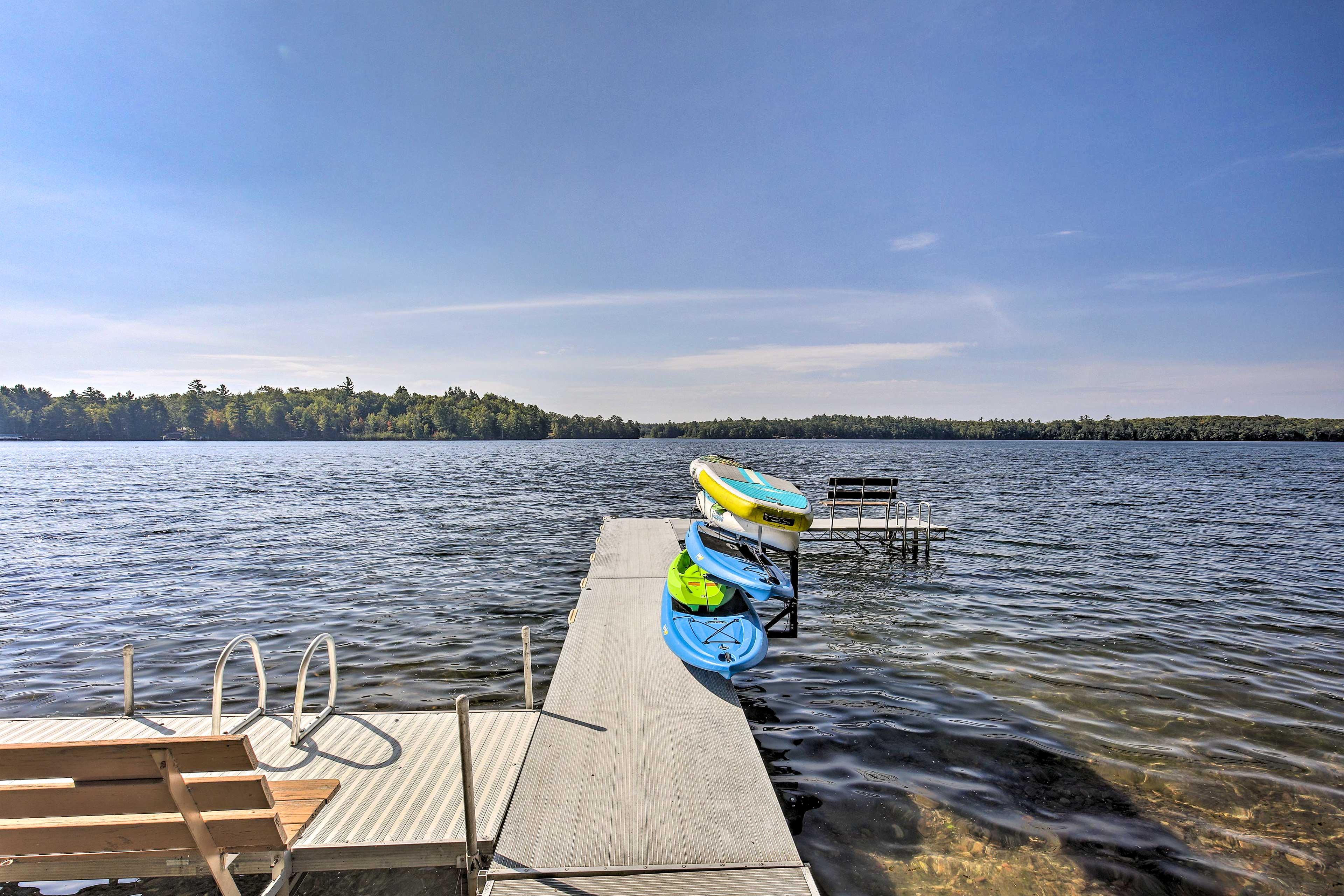 Private Dock | Self Check-In | Paddleboards Available