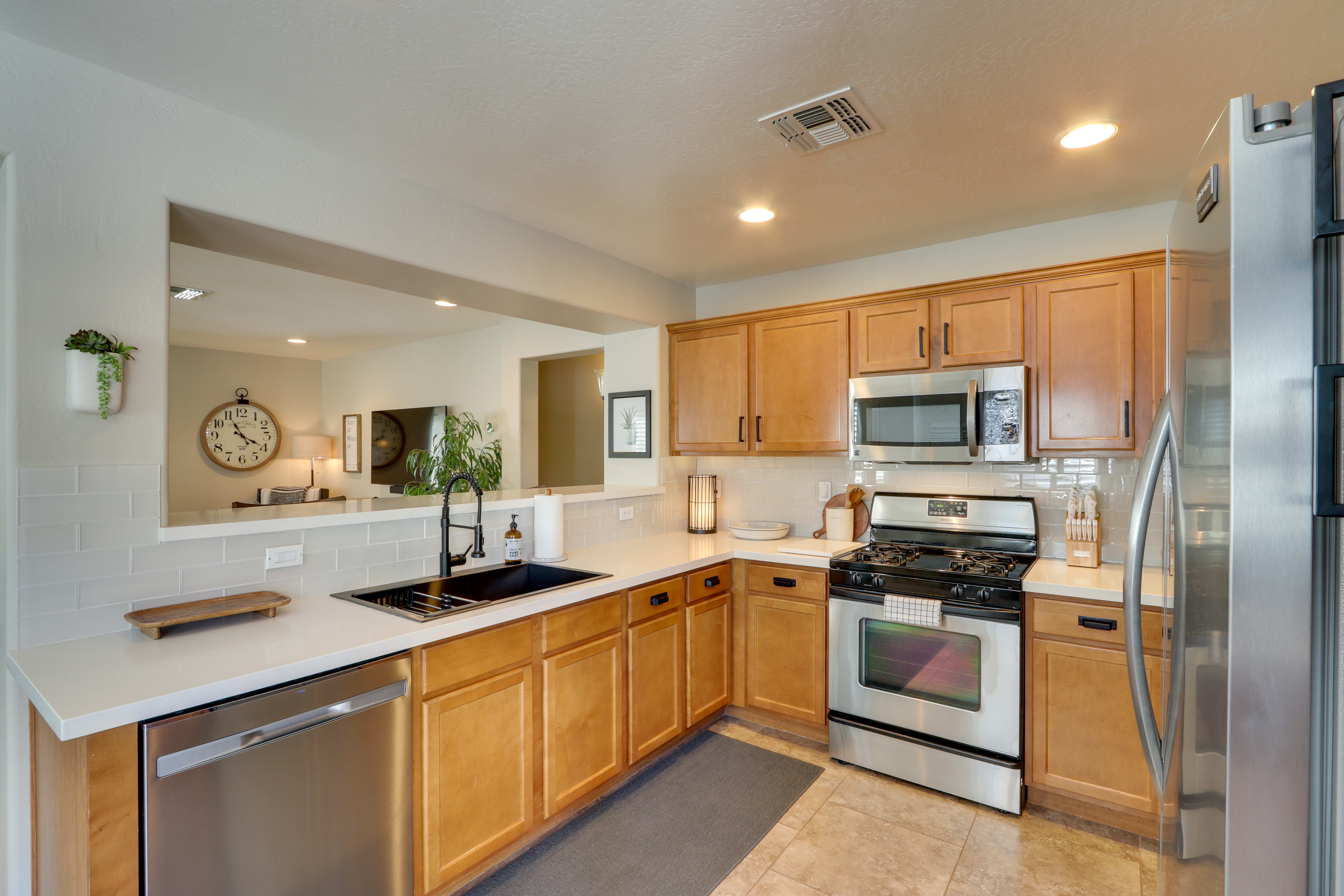 Kitchen | Main Level | Keurig Coffee Maker | Complimentary Spices