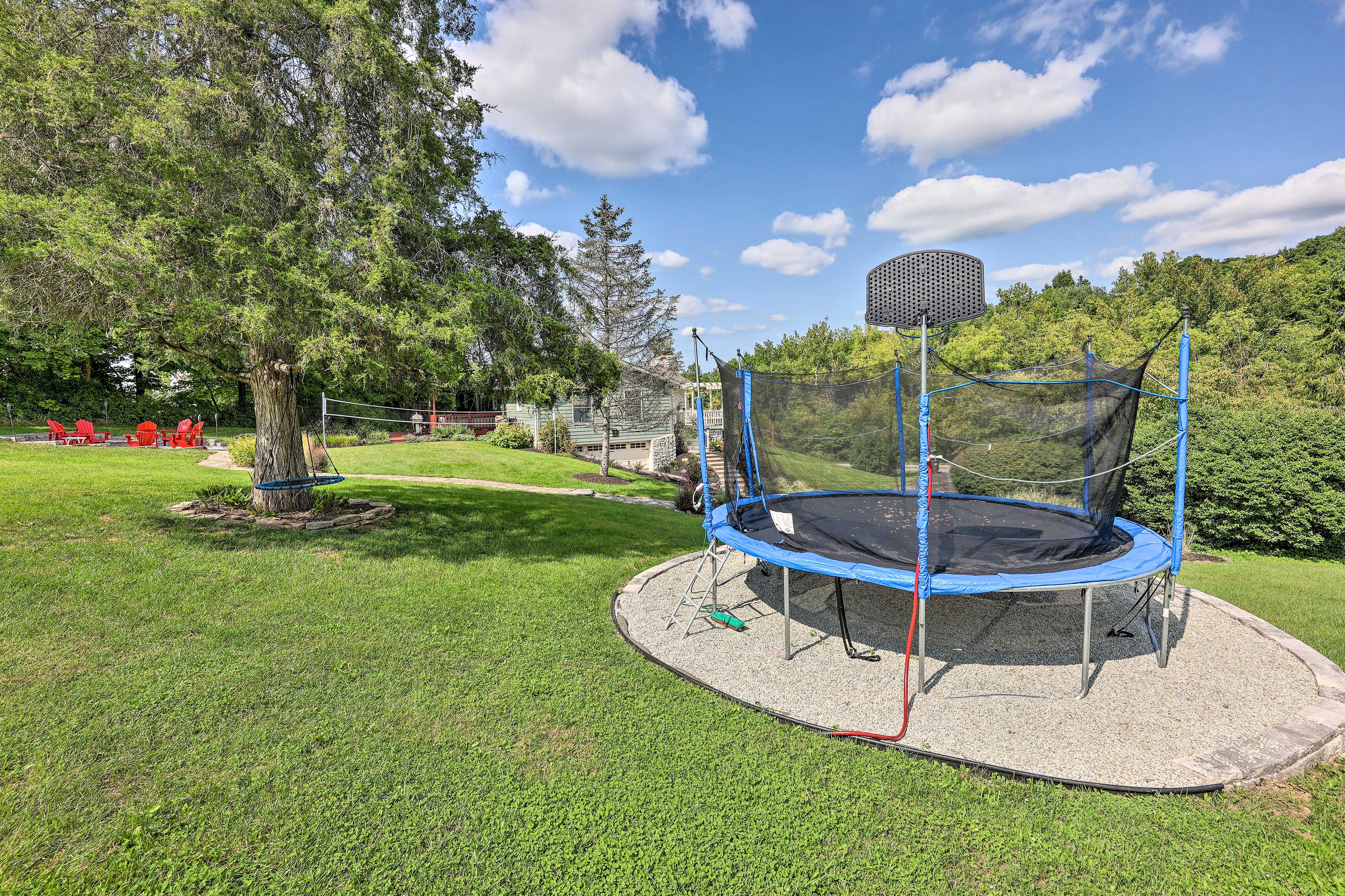 House Exterior | Trampoline