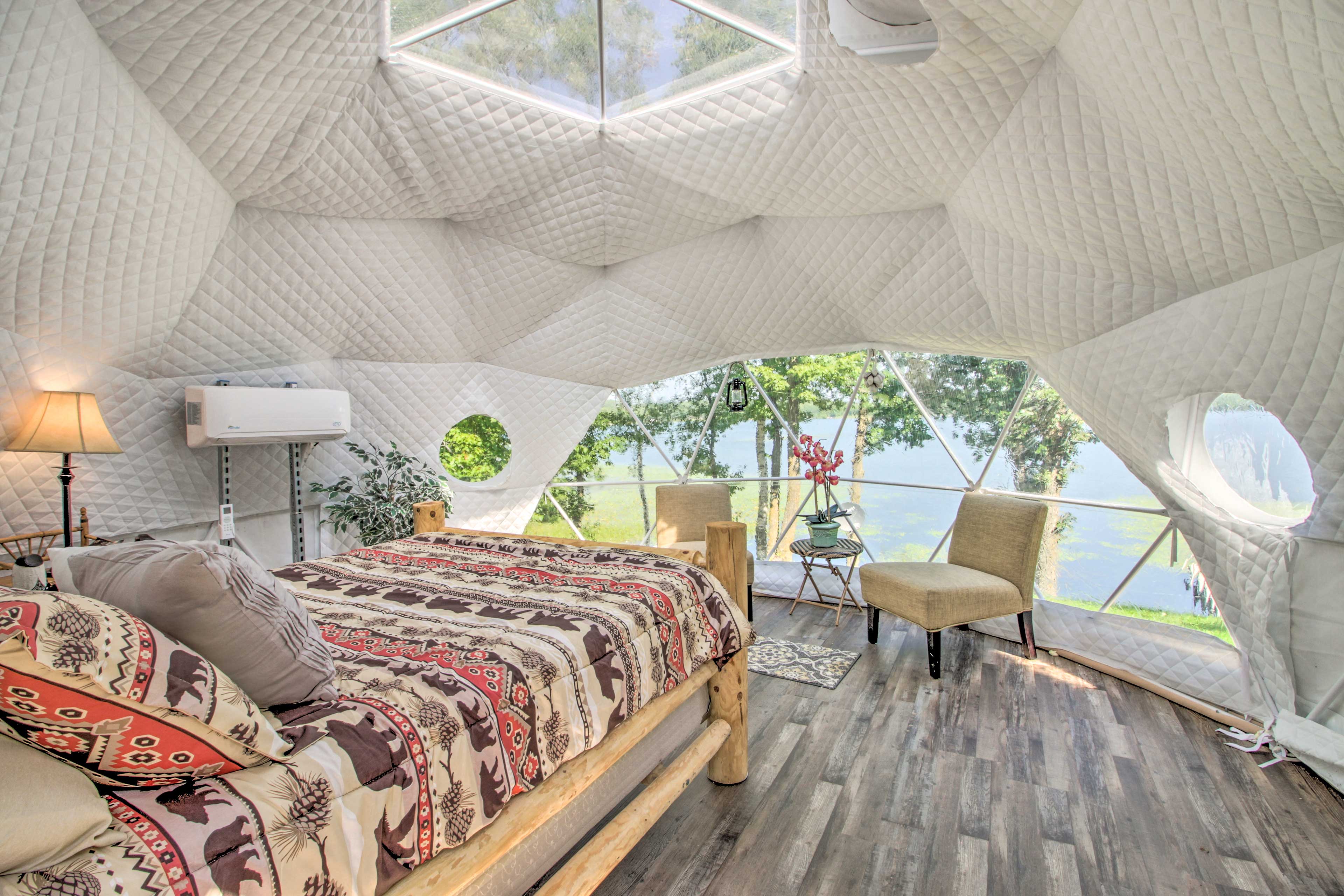Yurt | Bedroom 3 | Queen Bed