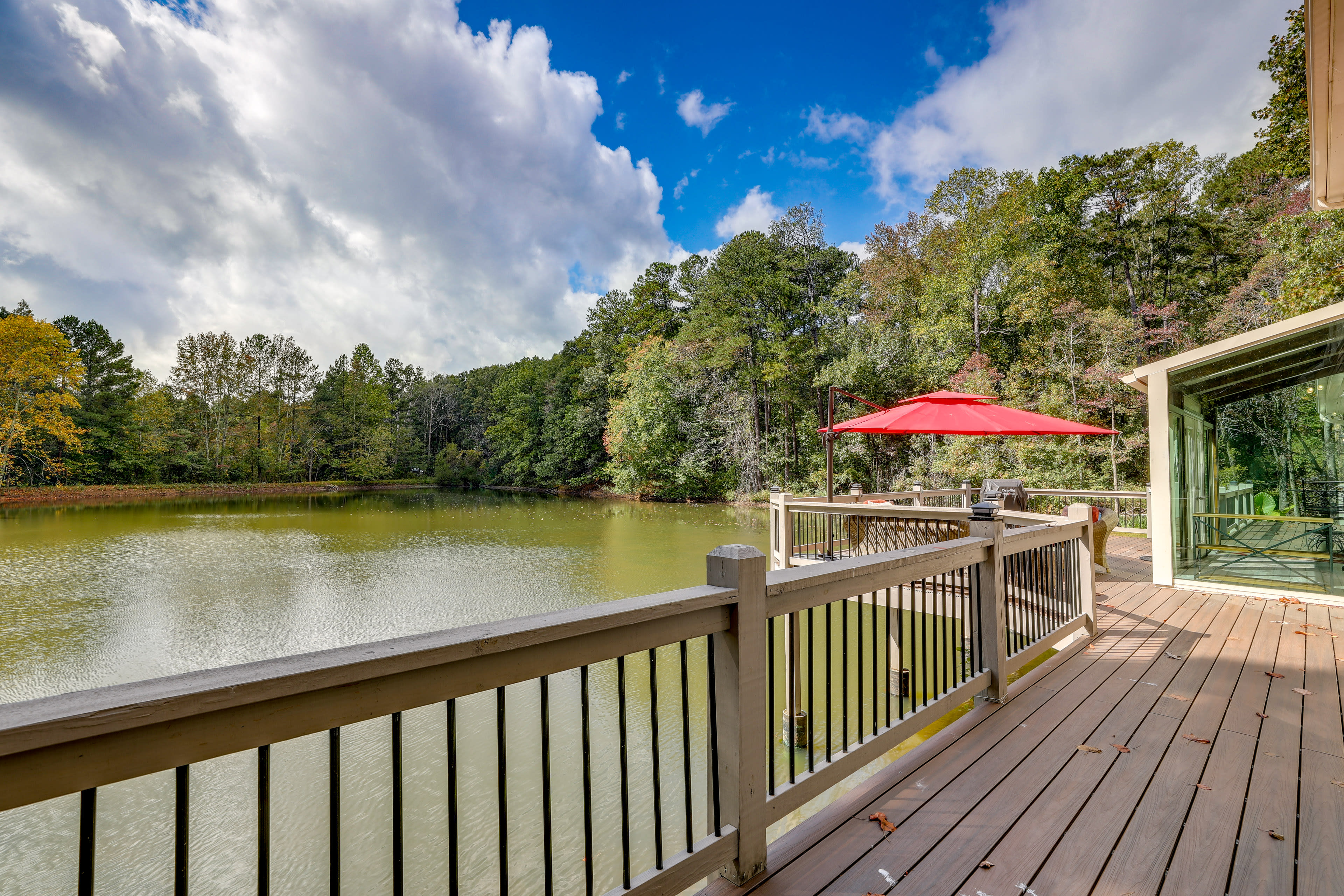 Lawrenceville Gem w/ Boat Dock on Private Lake!