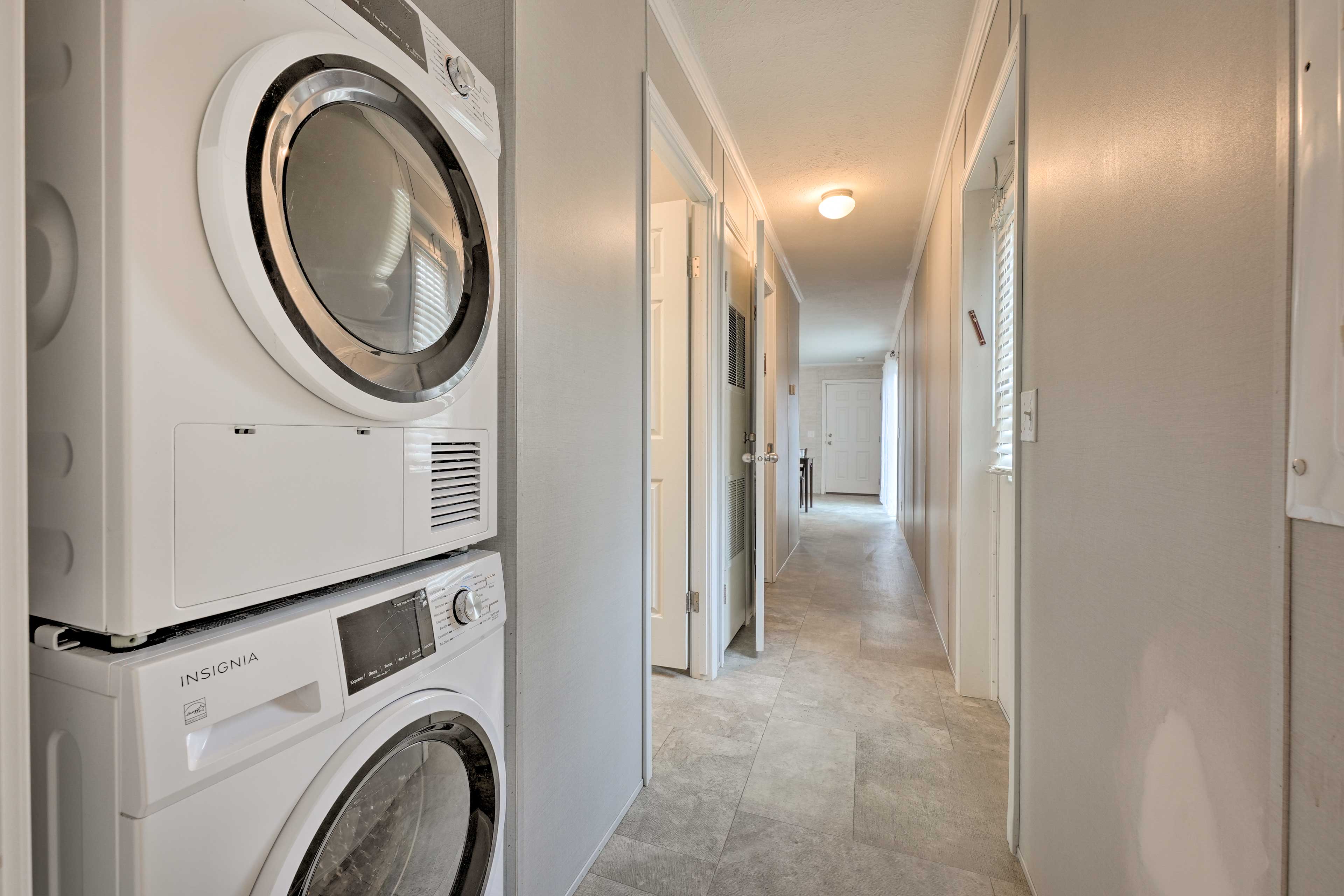 Laundry Closet | Laundry Detergent Provided