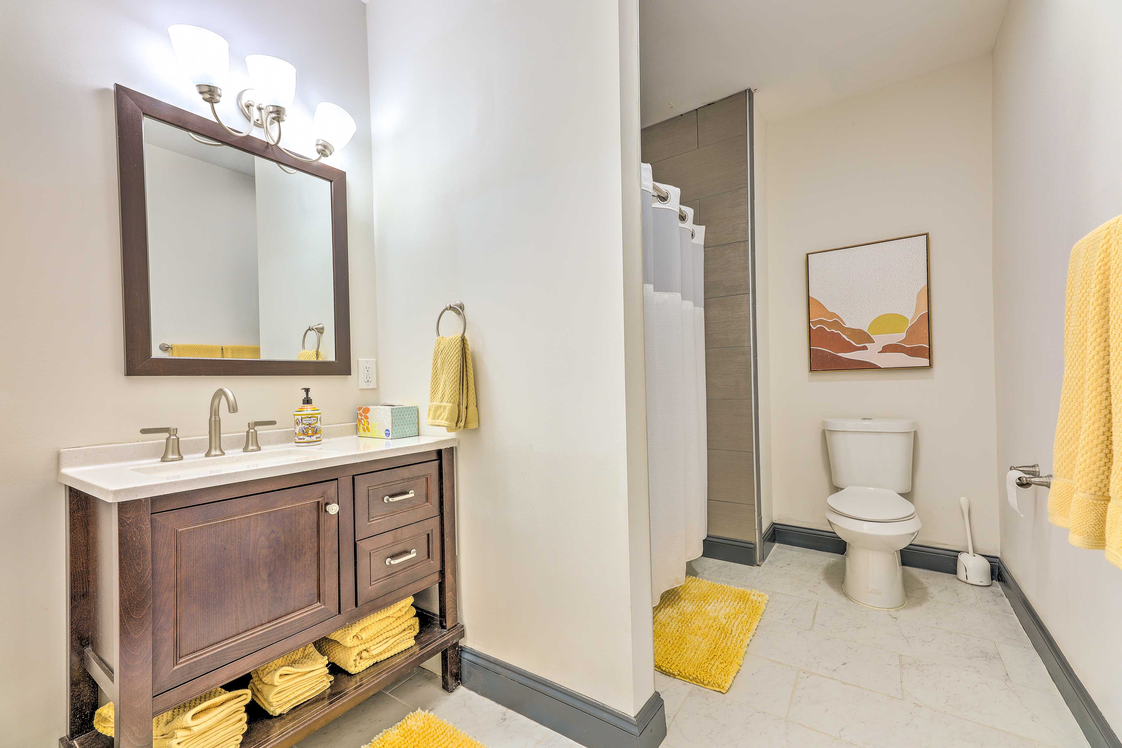 Full Bathroom | In-Unit Laundry