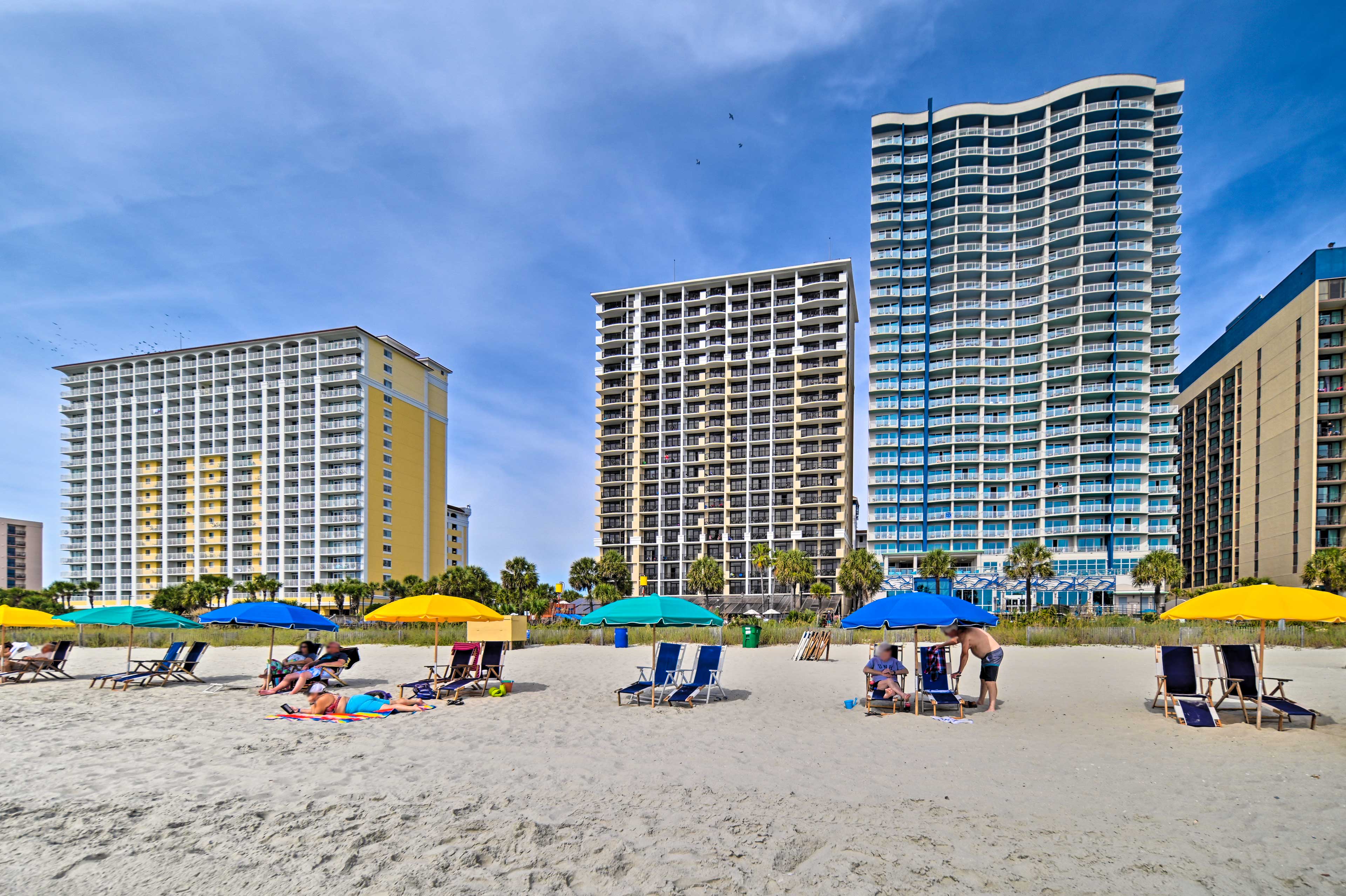 Myrtle Beach Vacation Rental | 1BR | 1BA | Step-Free Access | 550 Sq Ft