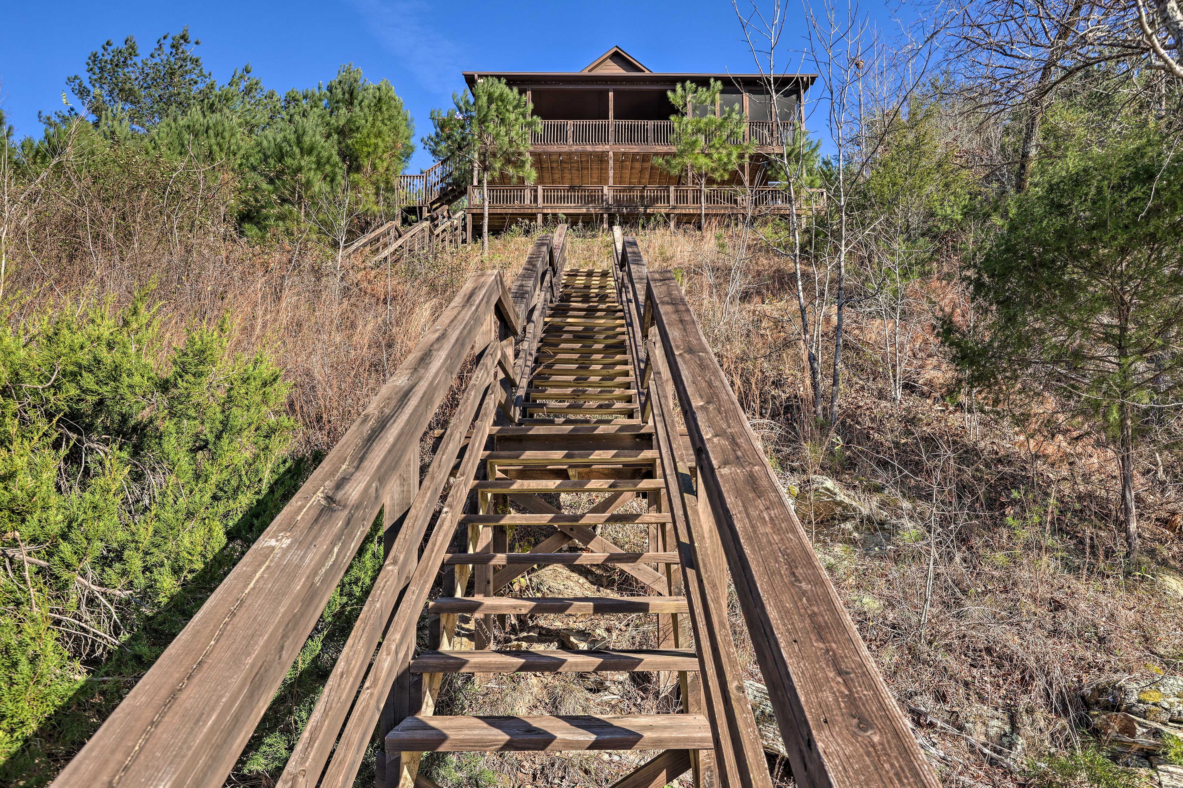 Stairs to River